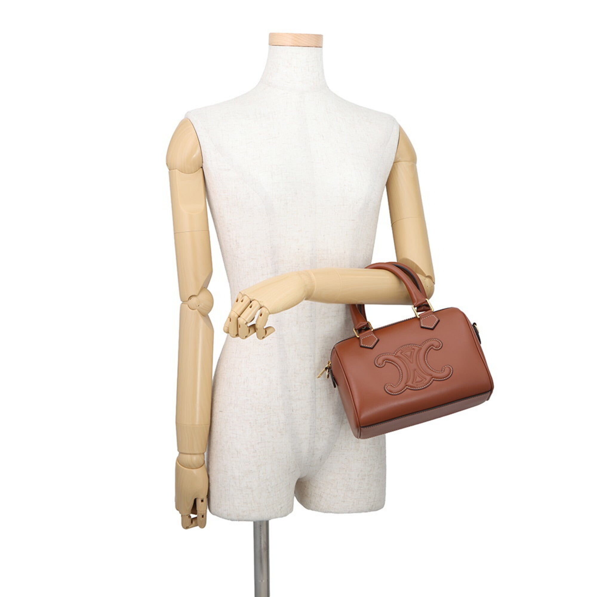 Celine Brown Leather Handbag (Pre-Owned)