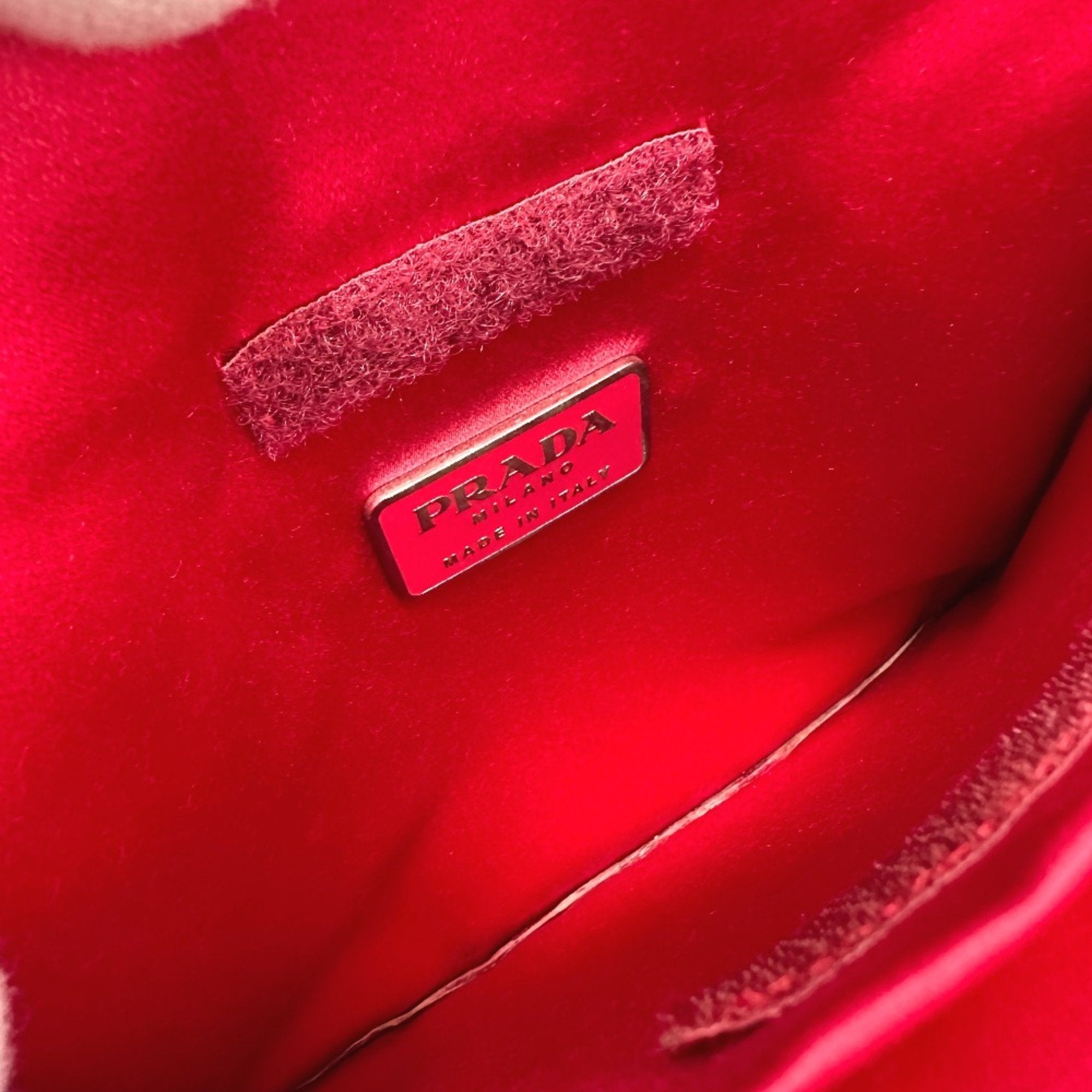 Prada Pink Leather Tote Bag (Pre-Owned)