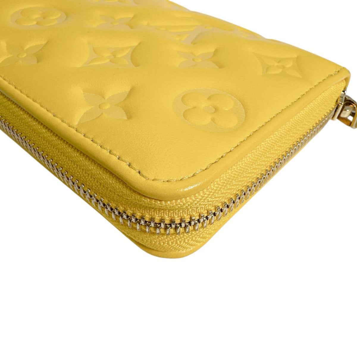 Louis Vuitton Monogram Empreinte Yellow Monogram Empreinte Long Wallet (Bi-Fold) (Pre-Owned)