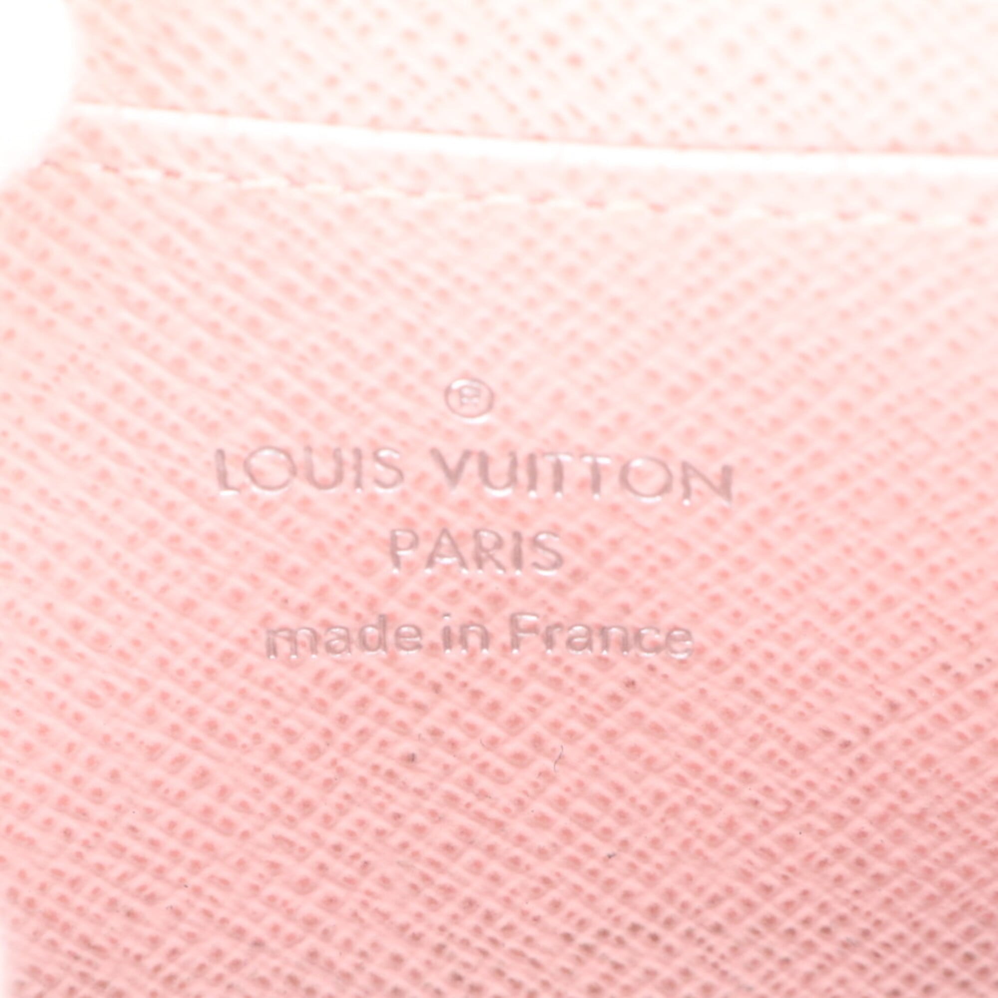 Louis Vuitton Rose Ballerine Leather Long Wallet (Bi-Fold) (Pre-Owned)