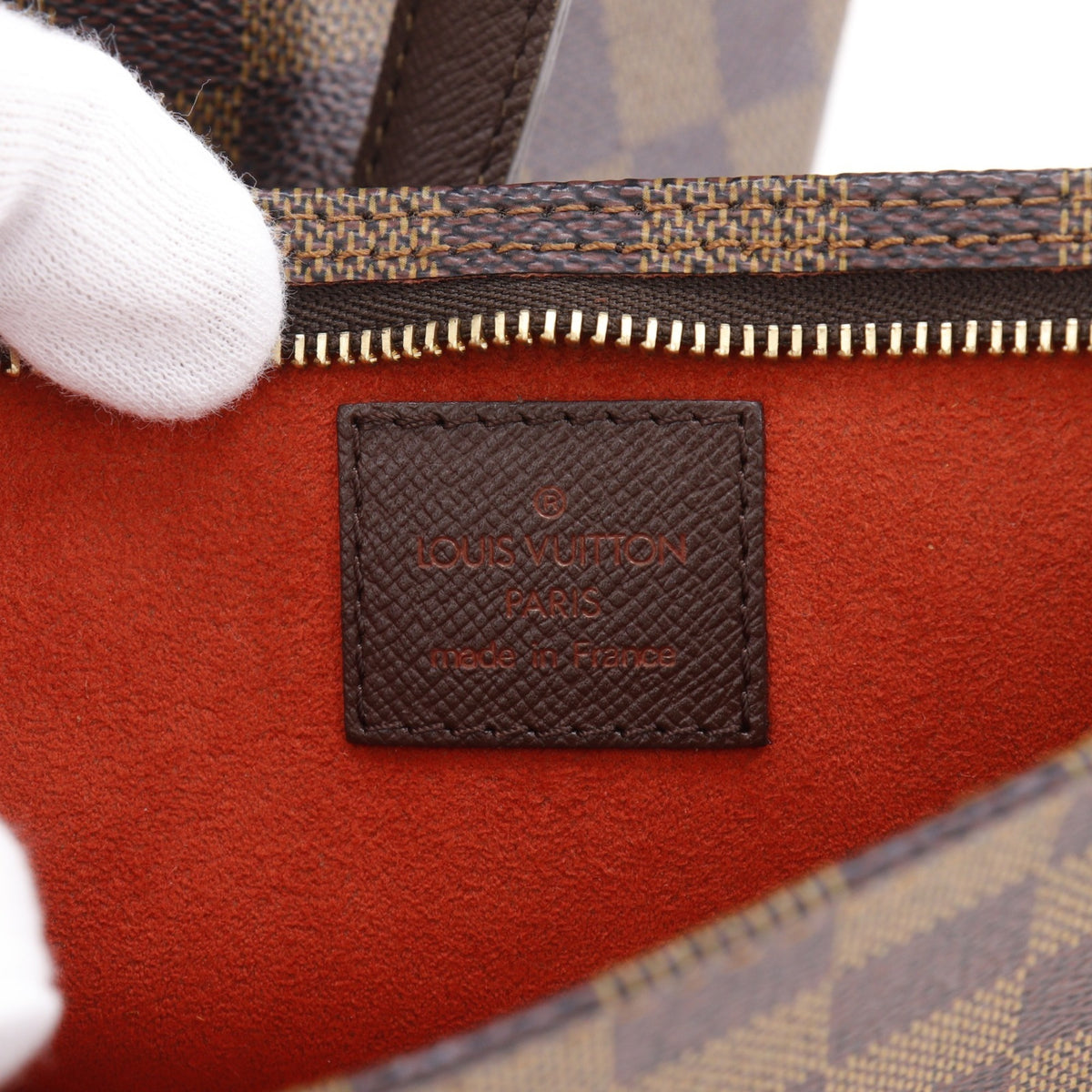 Louis Vuitton Brown Damier Canvas Tote Bag (Pre-Owned)