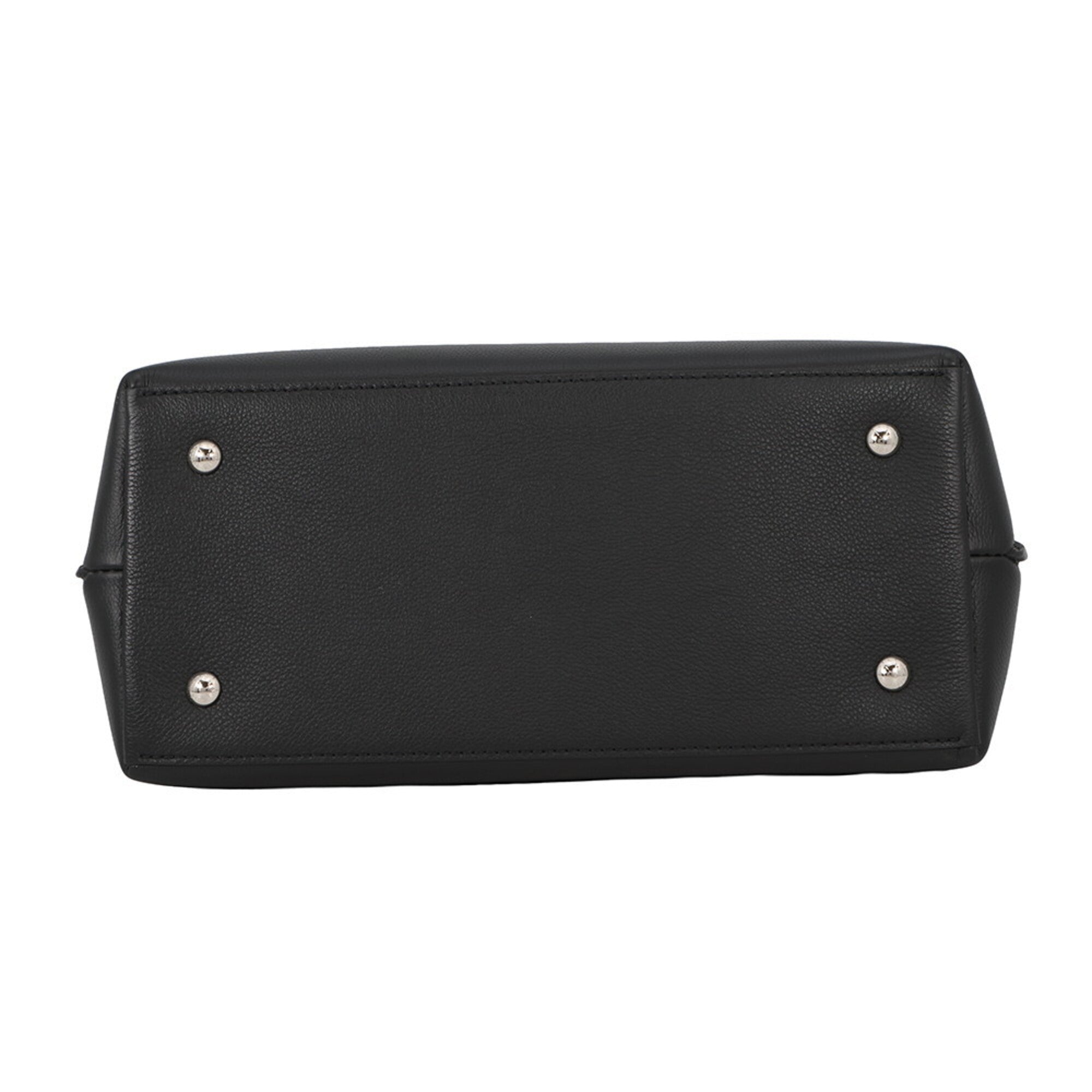 Louis Vuitton Black Noir Leather Handbag Shoulder Bag (Pre-Owned)
