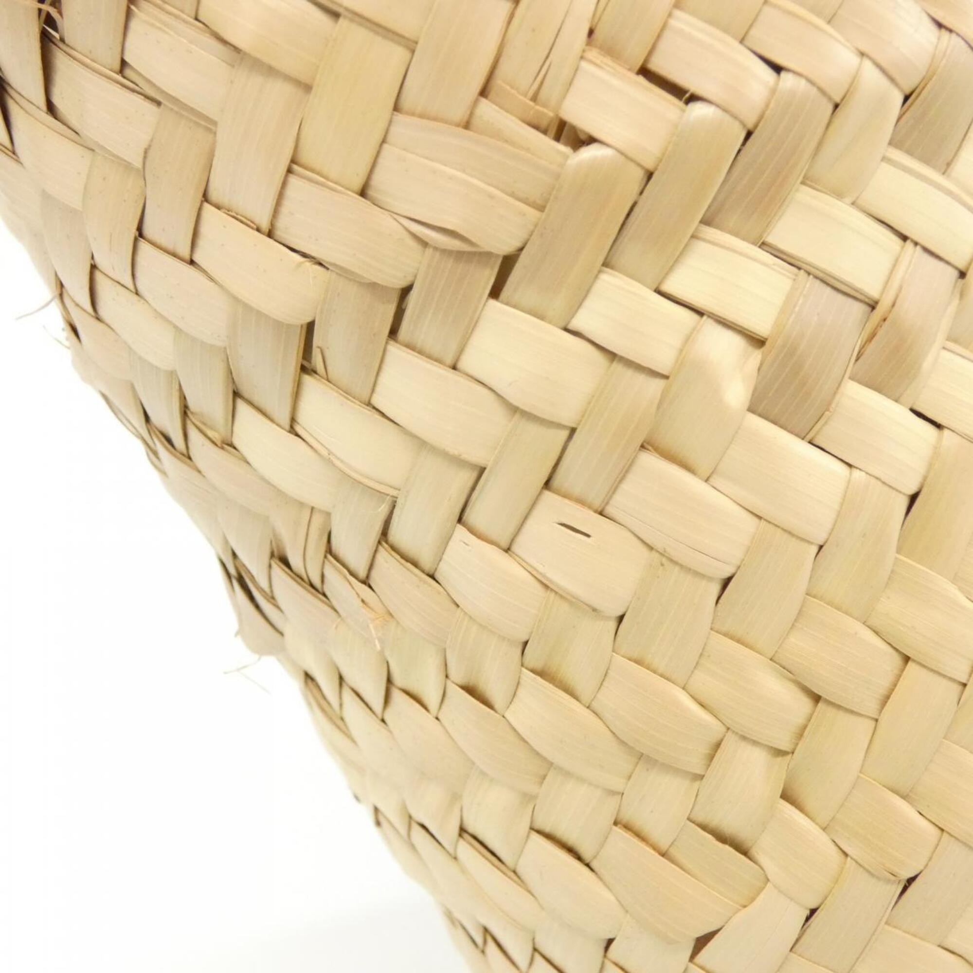 Loewe Beige Raffia Leather Handbag (Pre-Owned)