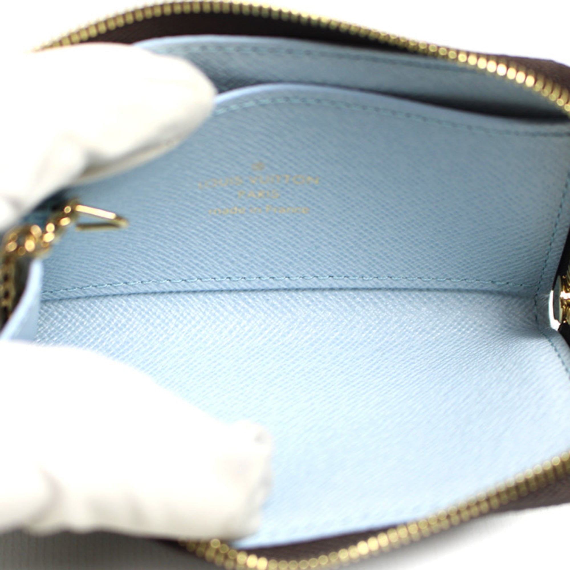 Louis Vuitton Brown Monogram Coin Purse/Coin Case (Pre-Owned)