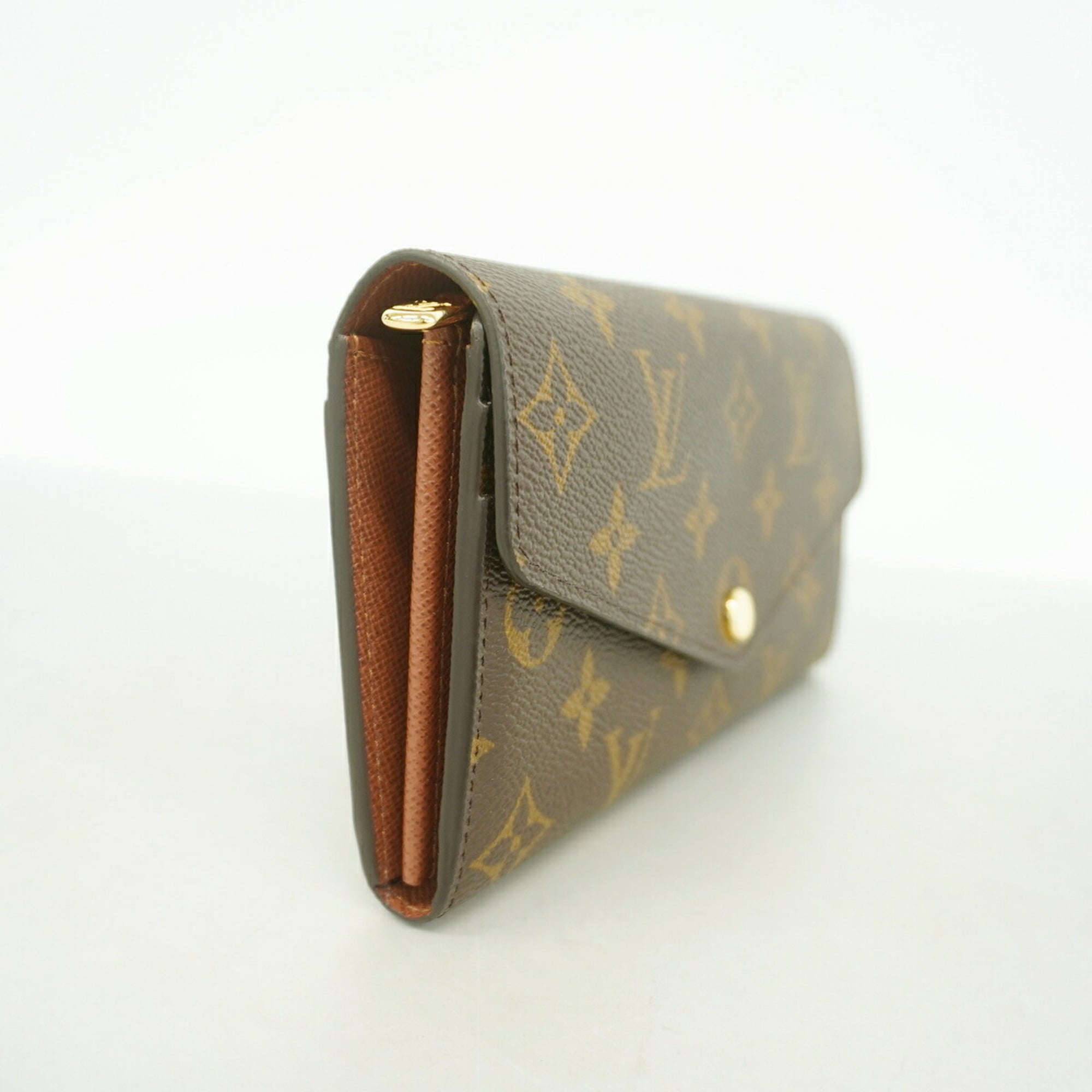 Louis Vuitton Brown Long Wallet (Bi-Fold) (Pre-Owned)