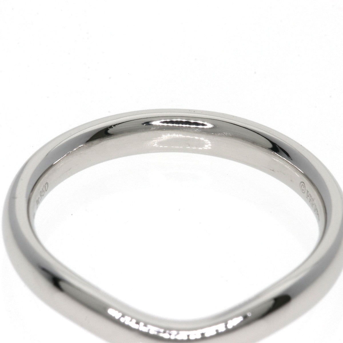 Tiffany Platinum 950 Band Ring (Pre-Owned)