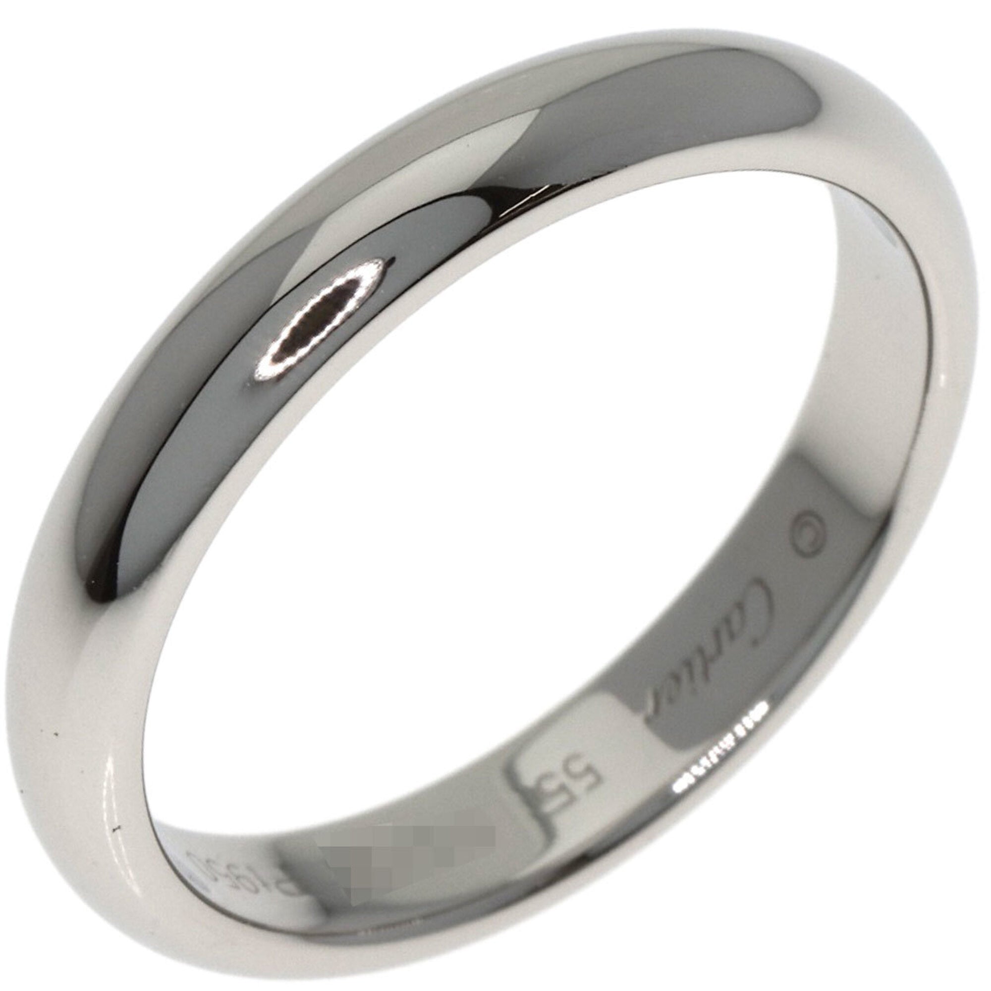 Cartier Platinum Platinum 950 Wedding Ring (Pre-Owned)