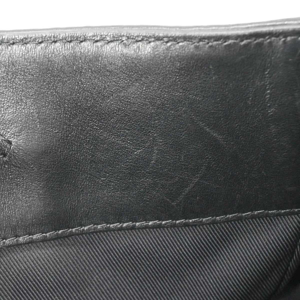 Louis Vuitton Black Navy Jacquard Leather Pouch Tote Bag (Pre-Owned)