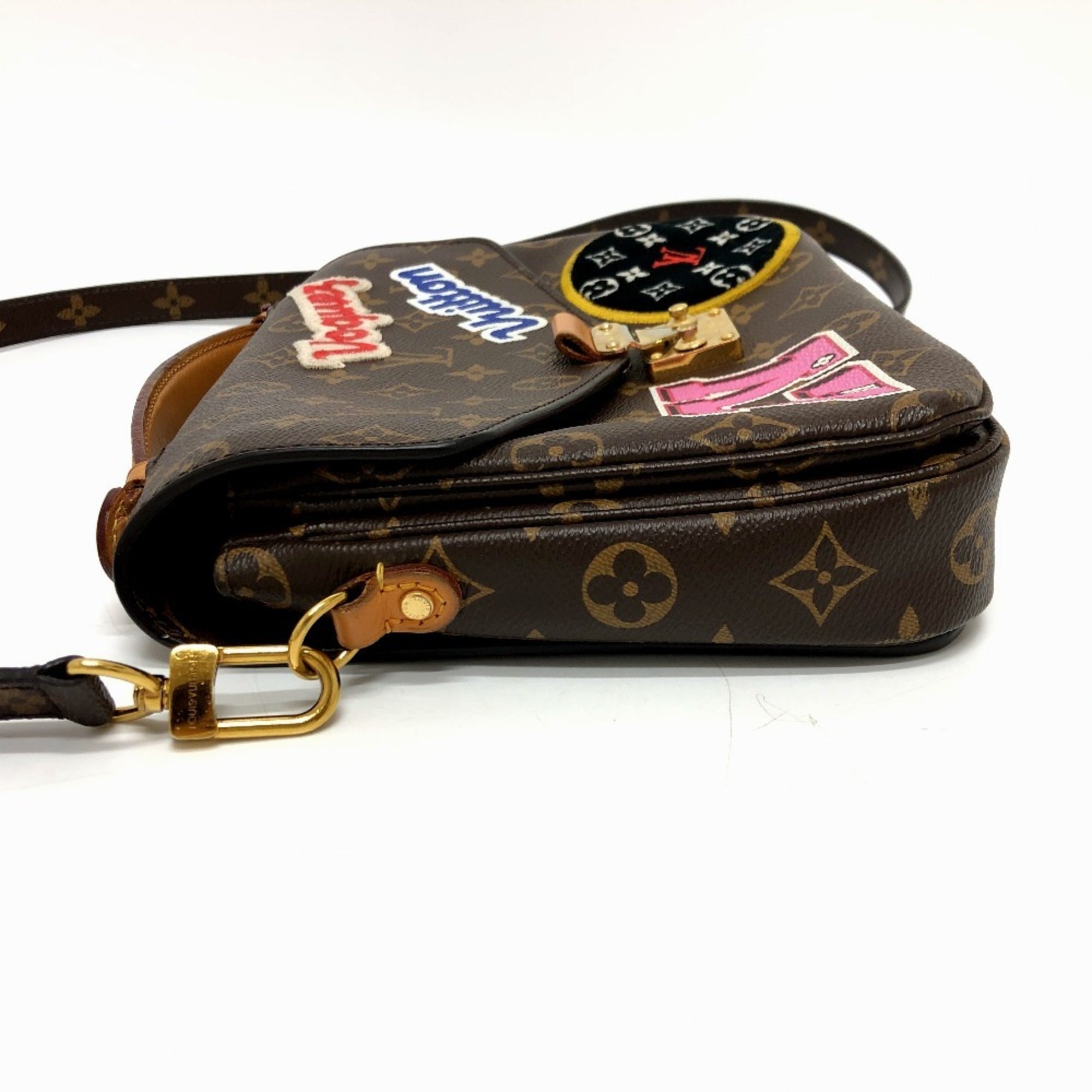 Louis Vuitton Brown Galle Monogram Multi-Color Monogram Handbag (Pre-Owned)