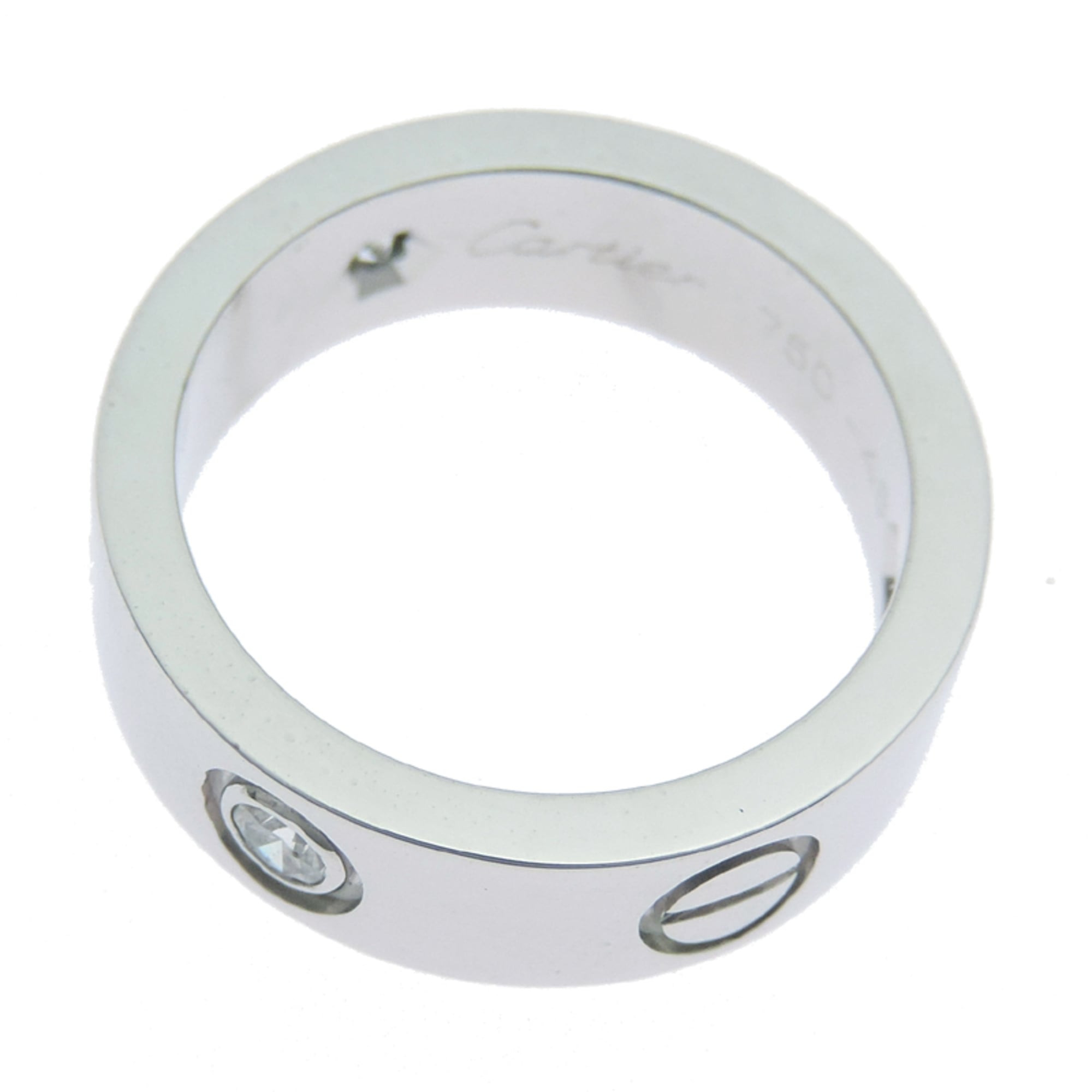 Cartier White Gold (18K) Band Ring (Pre-Owned)