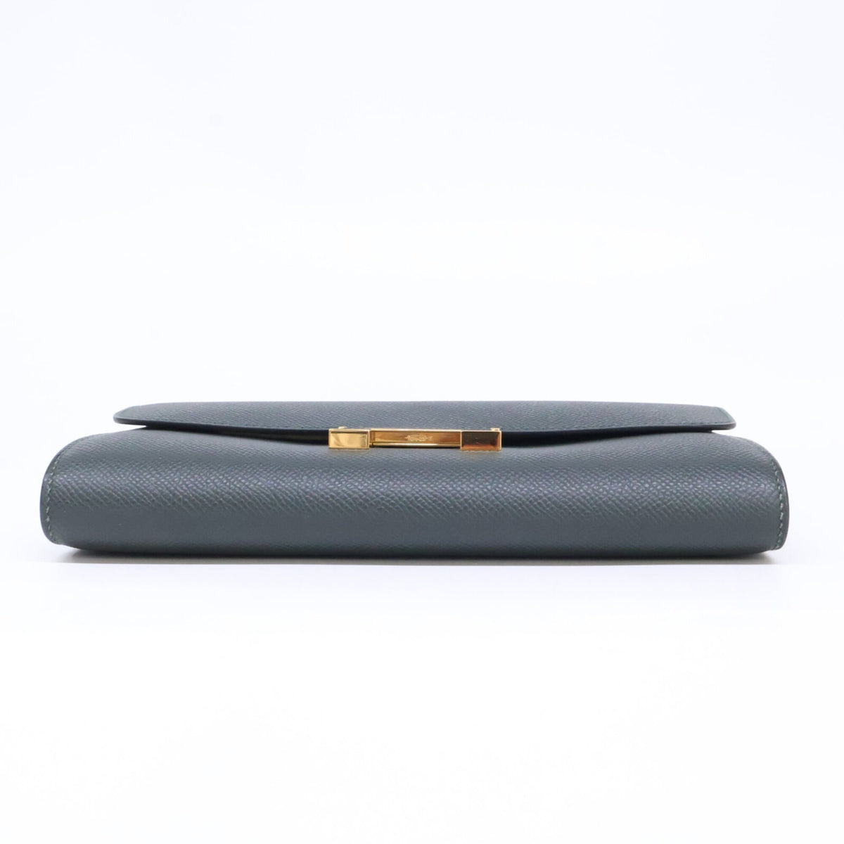 Hermes Vert Fonce Epsom Leather Clutch Bag Shoulder Bag (Pre-Owned)