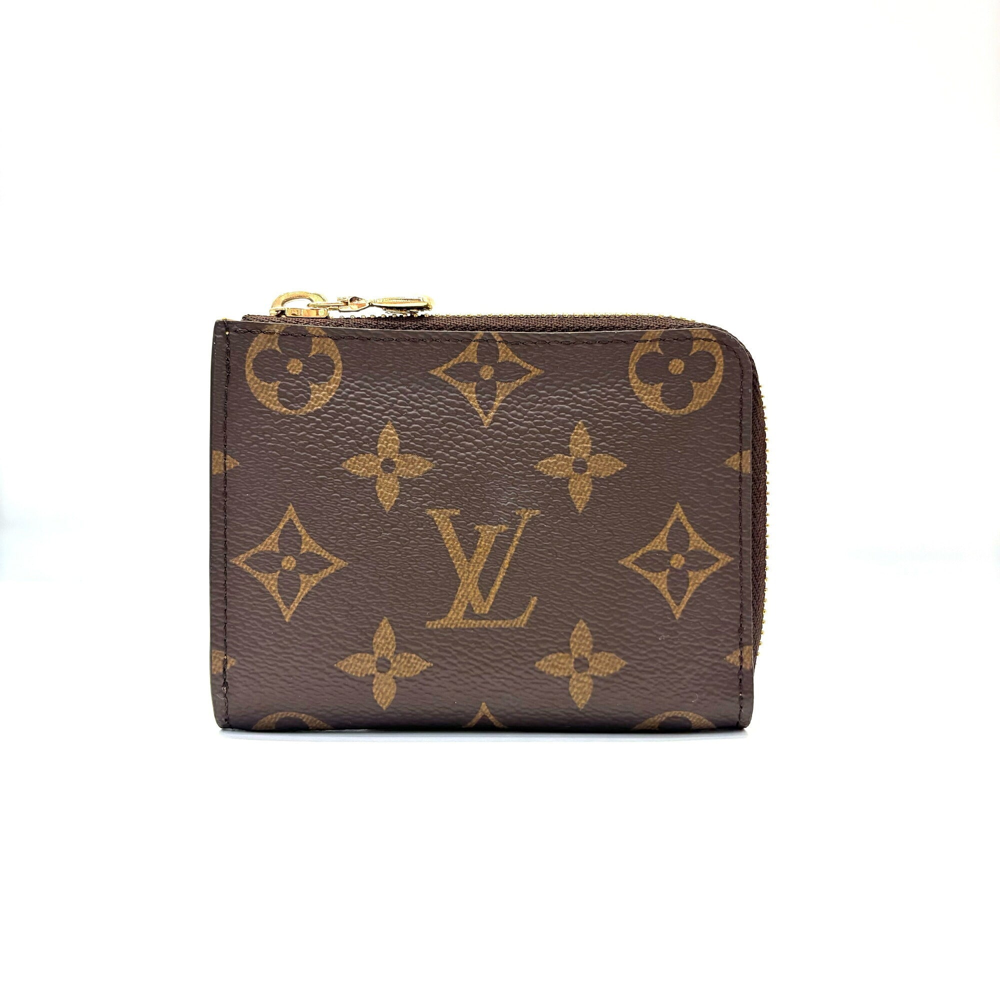 Louis Vuitton Monogram Brown Yellow Monogram Coin Purse/Coin Case (Pre-Owned)