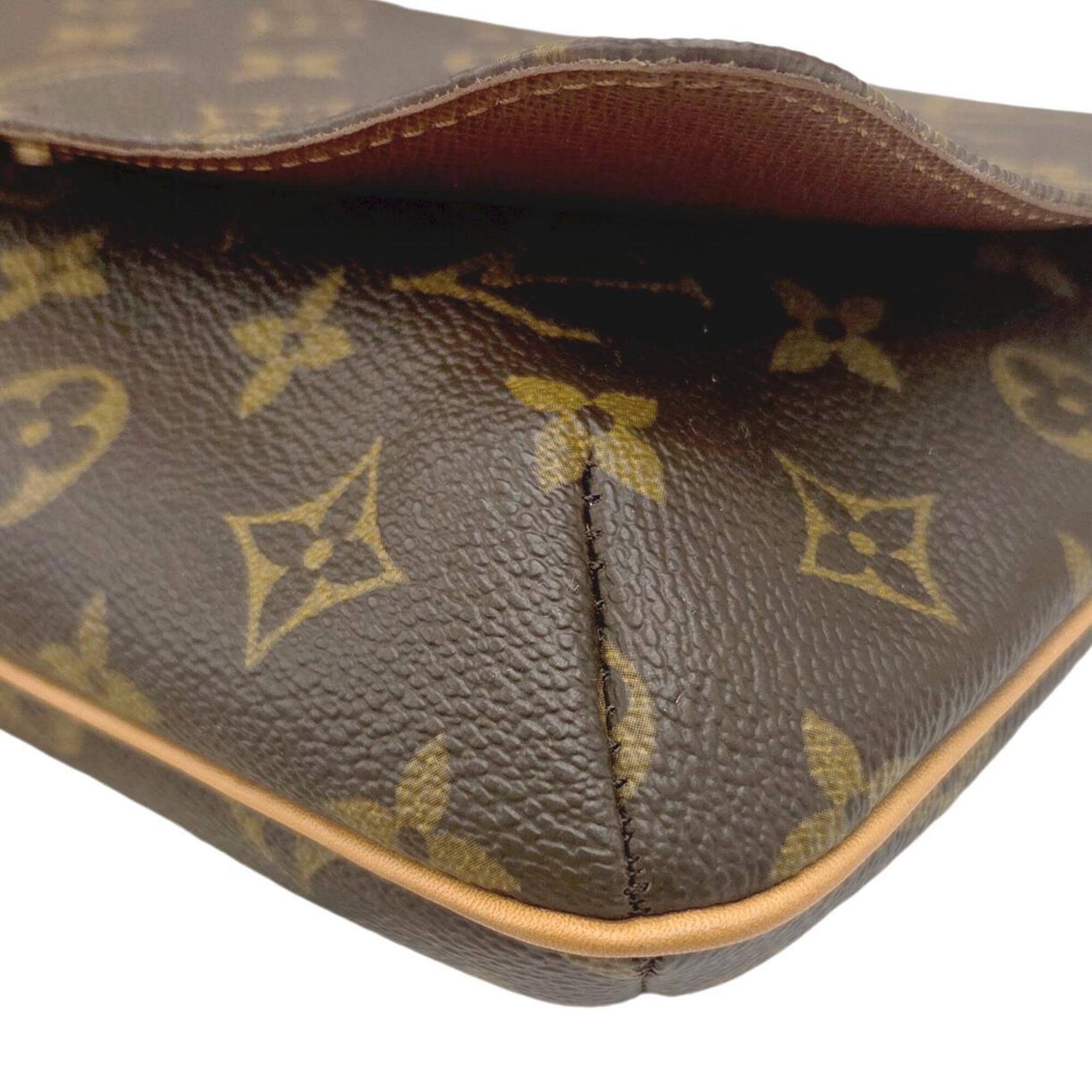 Louis Vuitton Brown Monogram Shoulder Bag (Pre-Owned)
