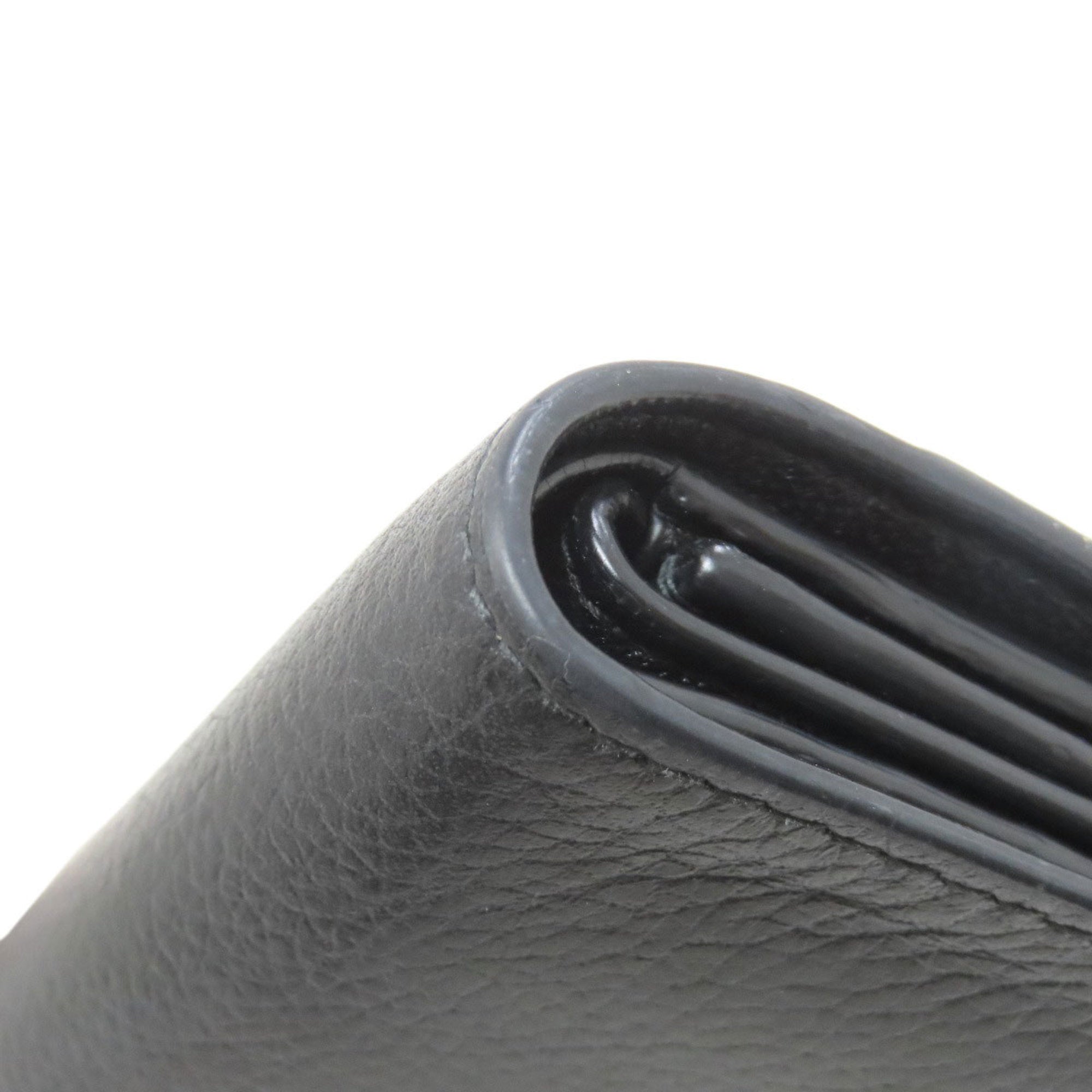 Balenciaga Black Leather Wallet (Bi-Fold) (Pre-Owned)
