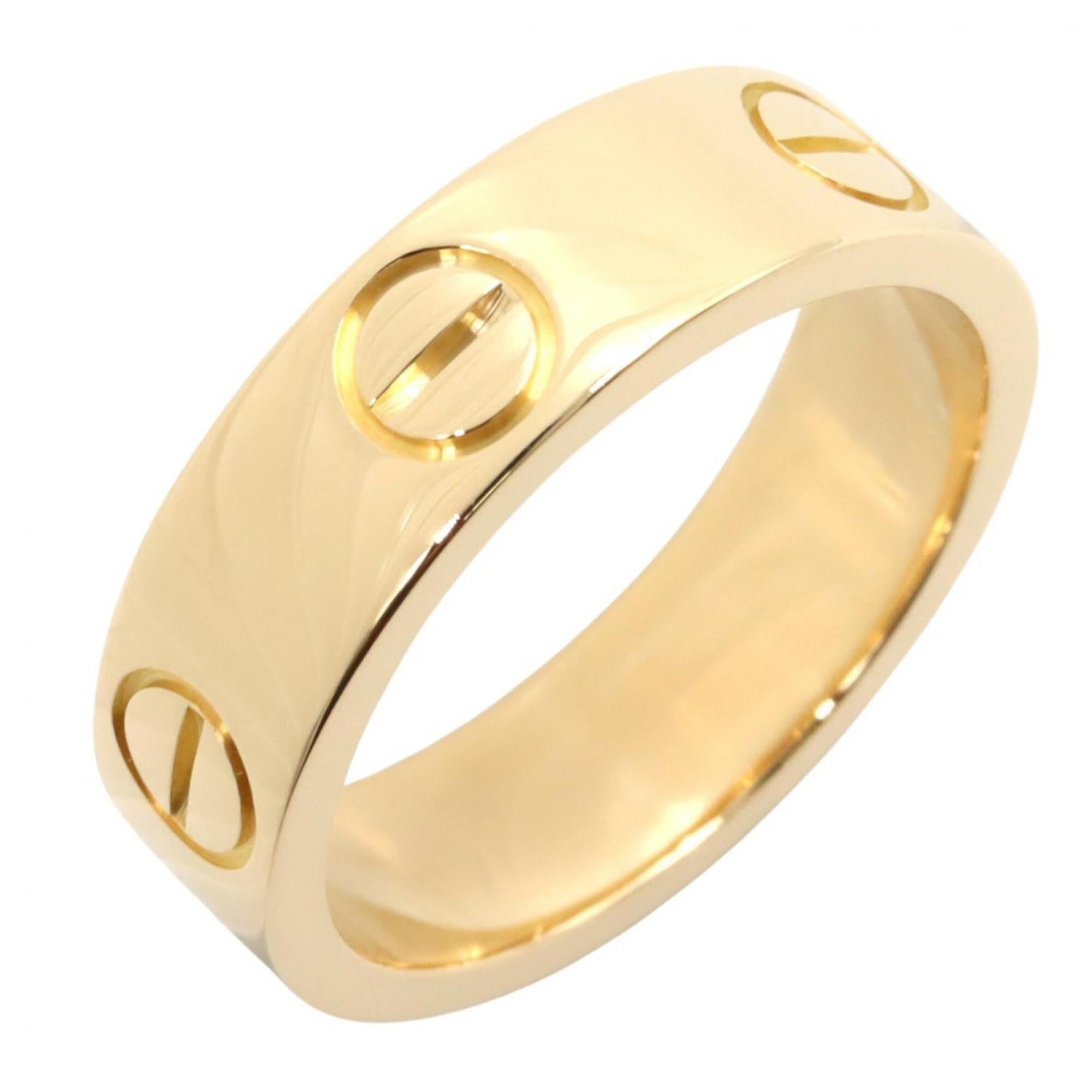 Cartier Love Yellow Gold (18K) Band Ring (Pre-Owned)
