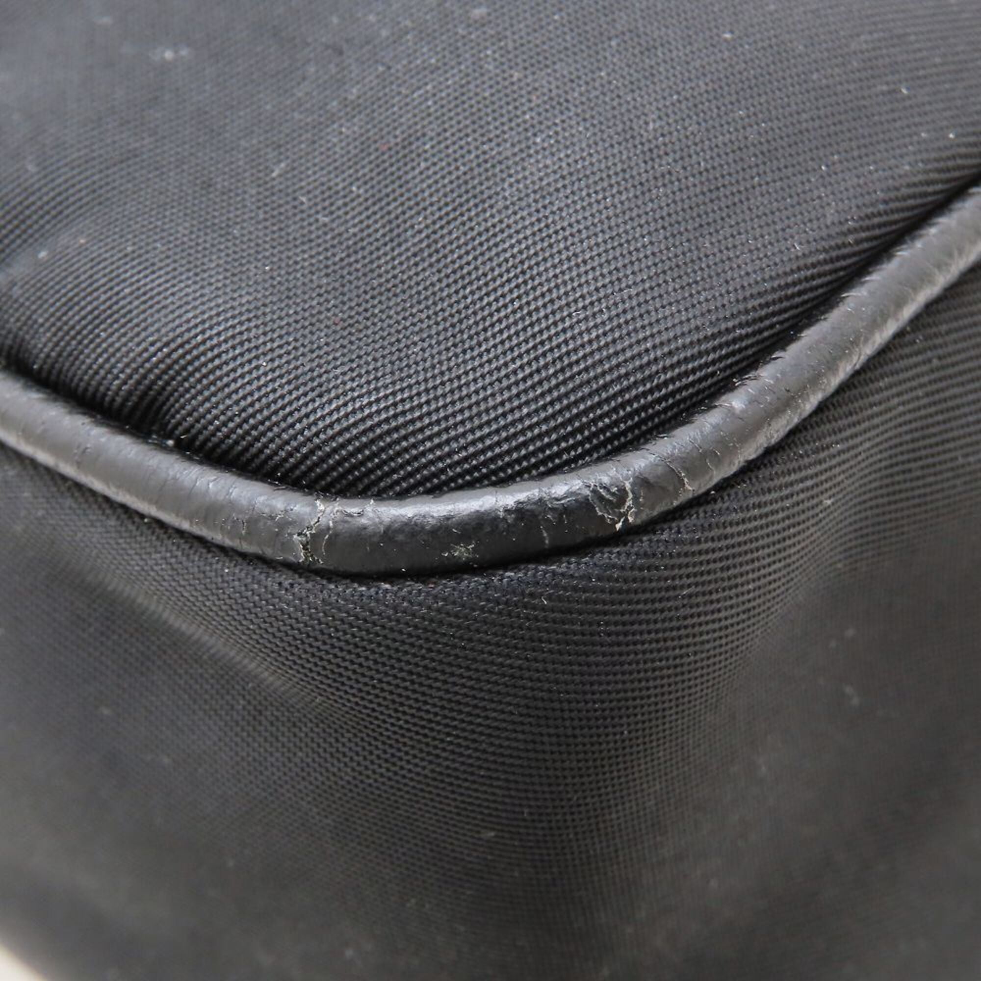 Prada Black Nero Nylon Shoulder Bag (Pre-Owned)