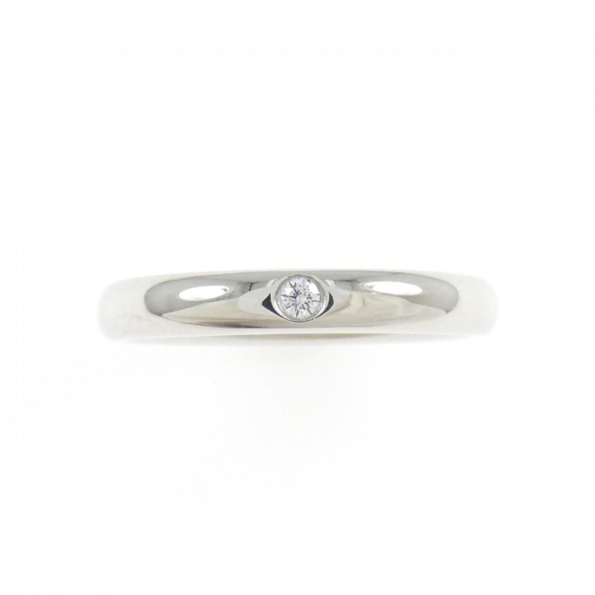 Tiffany Platinum Platinum 950 Band Ring (Pre-Owned)