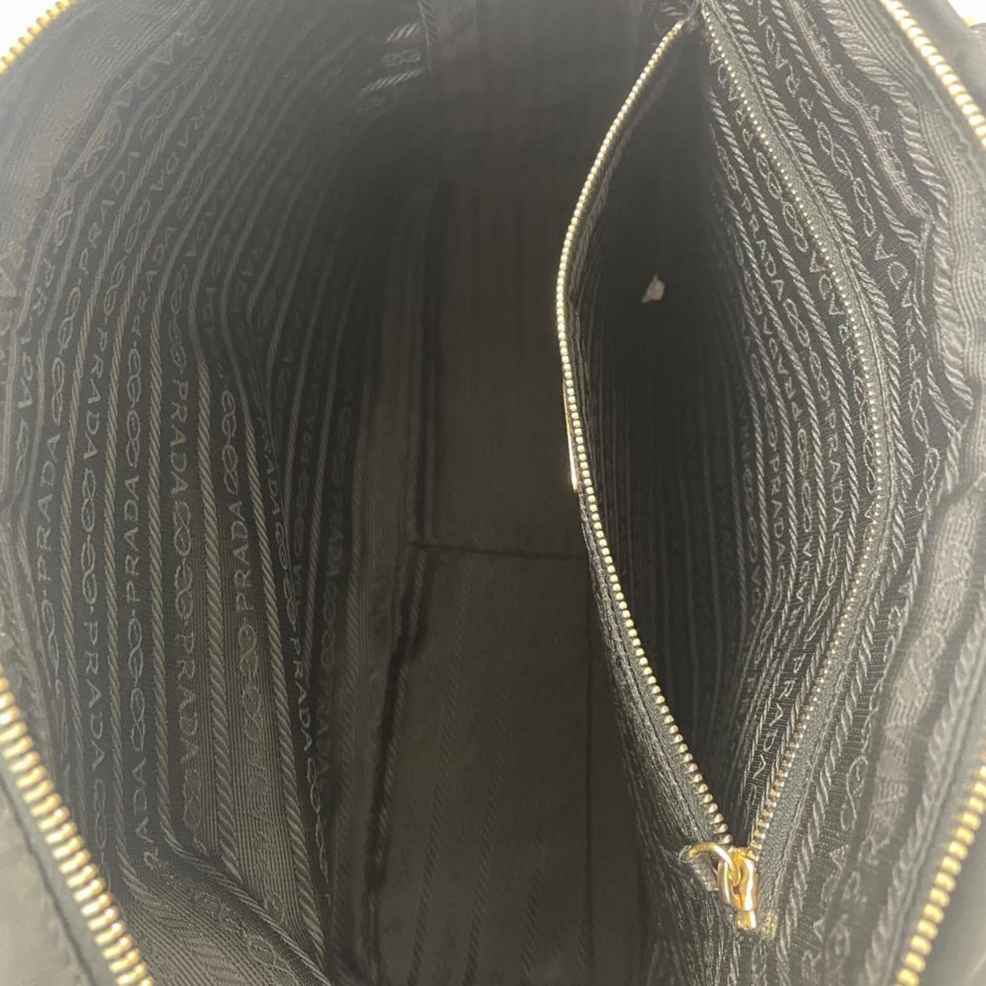 Prada Black Nylon Tote Bag (Pre-Owned)