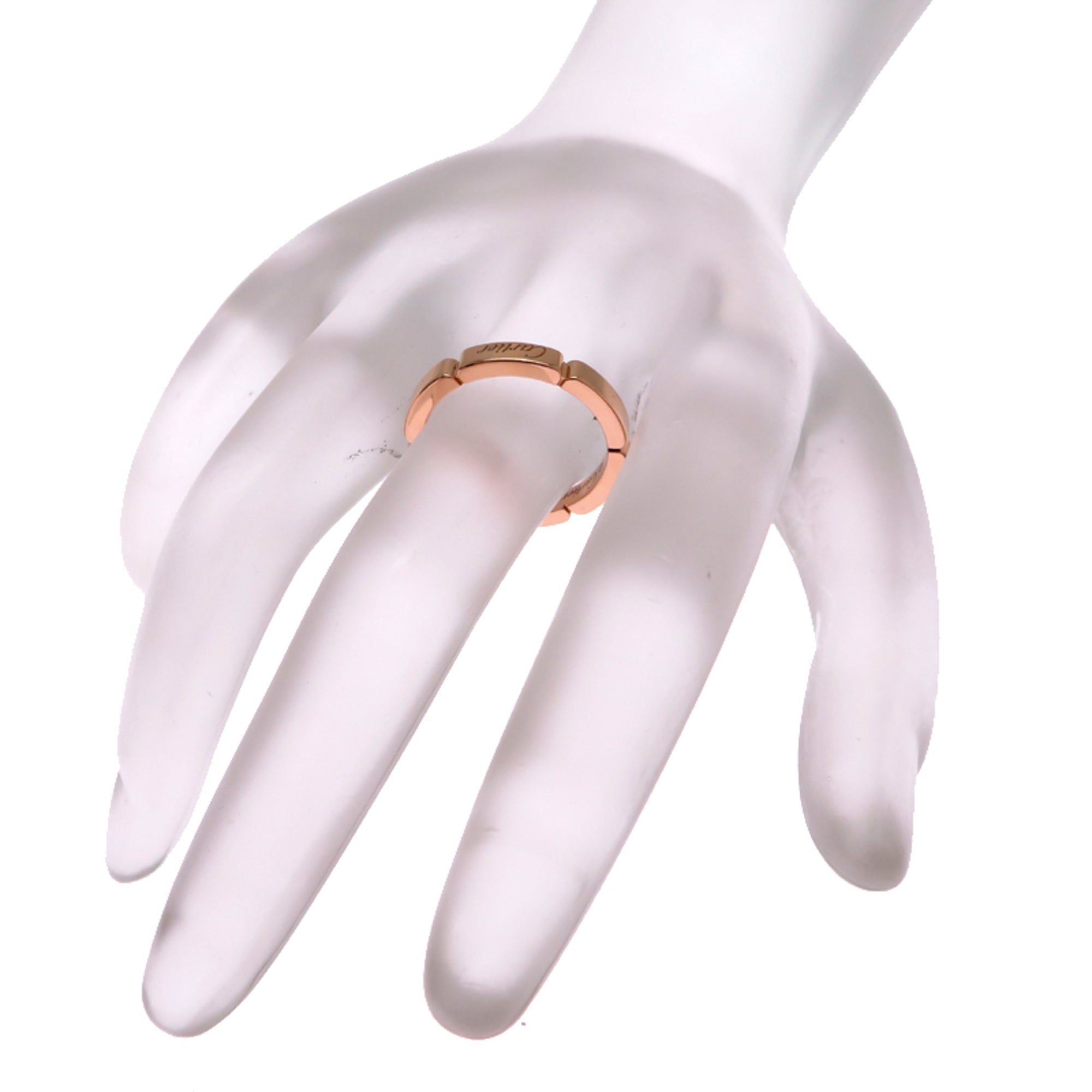 Cartier Pink Gold (18K) Band Ring (Pre-Owned)