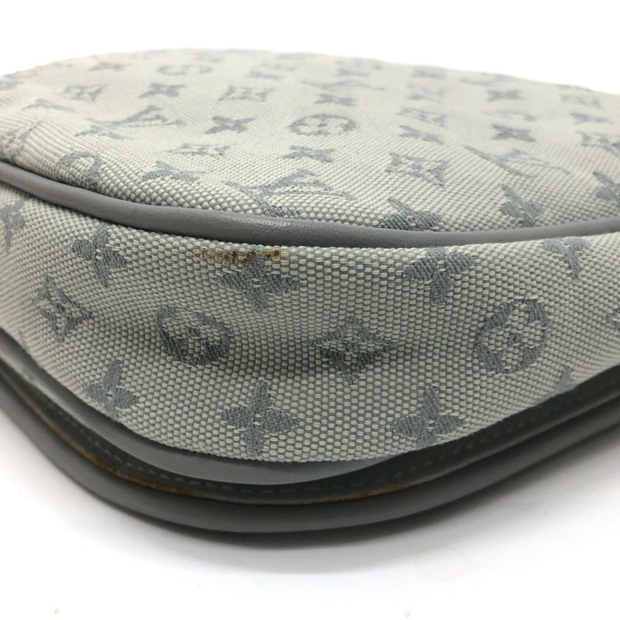 Louis Vuitton Blue Monogram Yellow Monogram Mini Pochette Shoulder Bag (Pre-Owned)