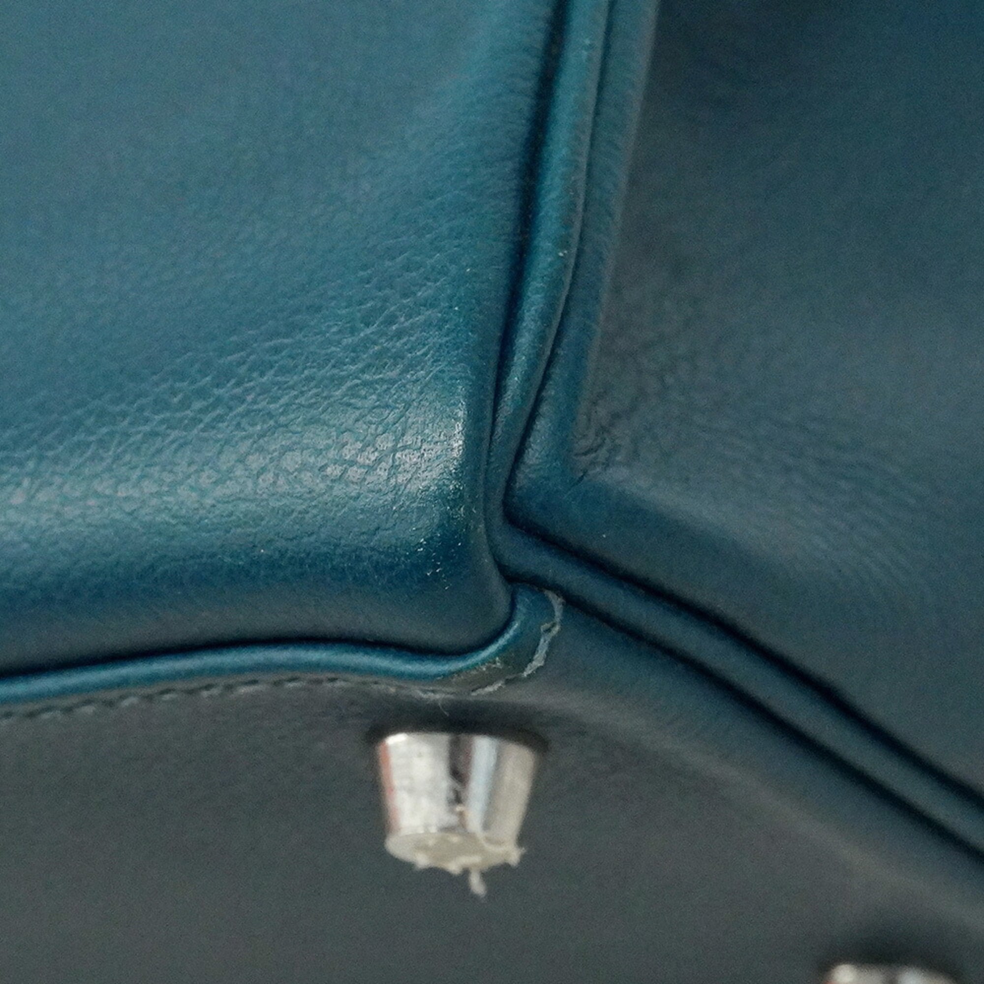 Hermes Deep Blue Handbag (Pre-Owned)