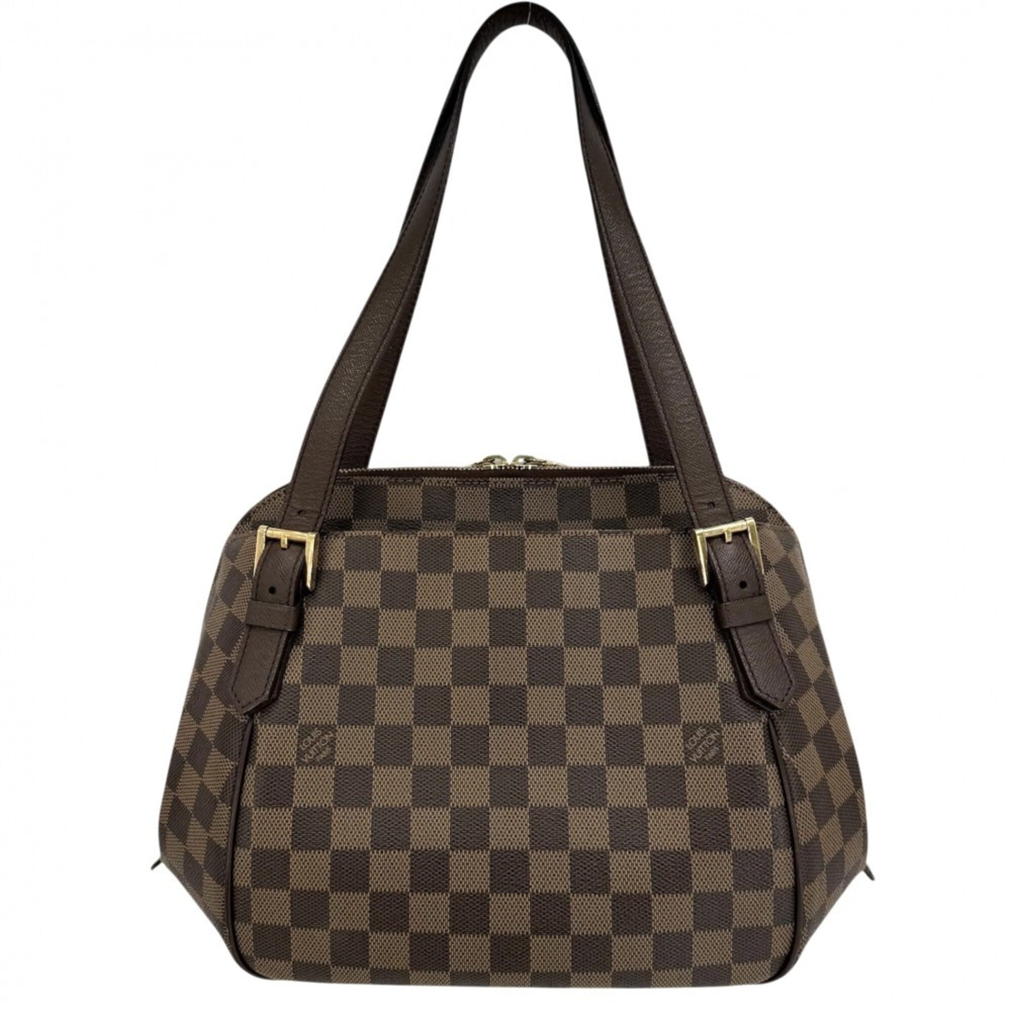 Louis Vuitton Brown Damier Canvas Handbag Tote Bag (Pre-Owned)