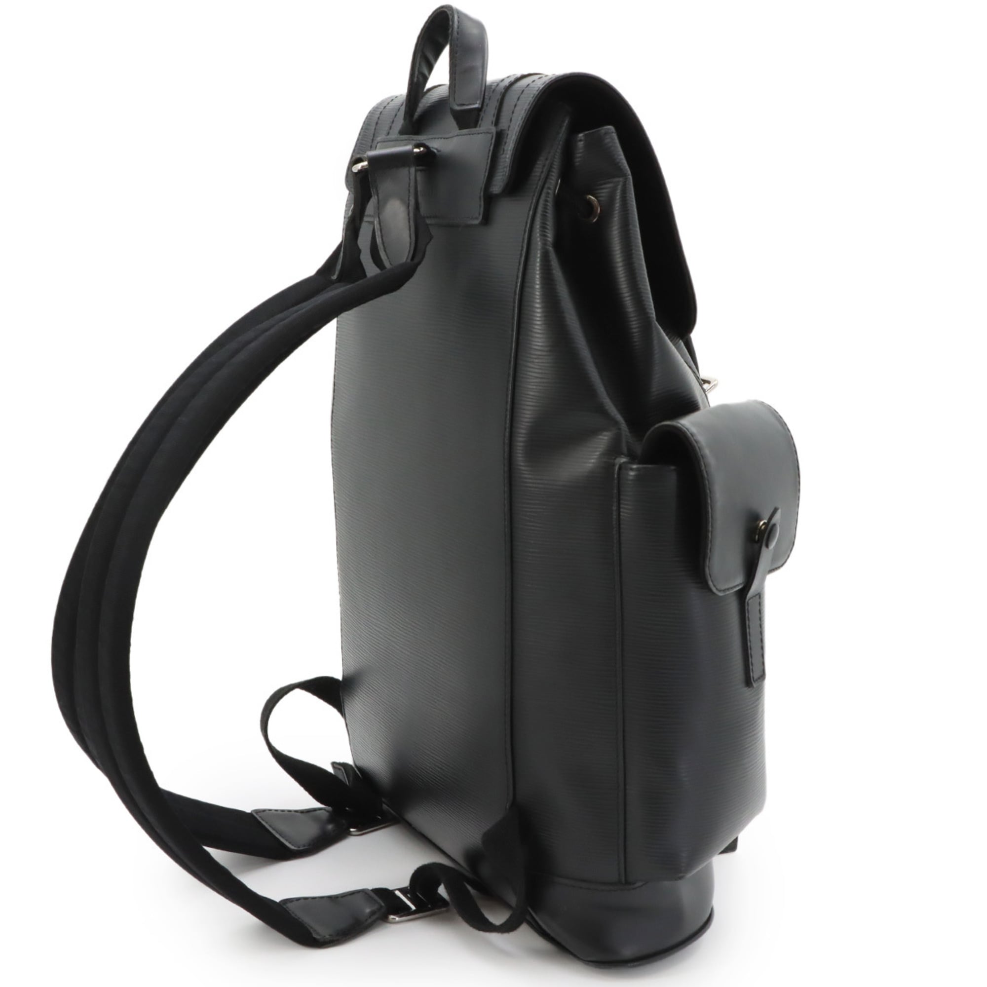 Louis Vuitton Noir Epi Leather Backpack (Pre-Owned)