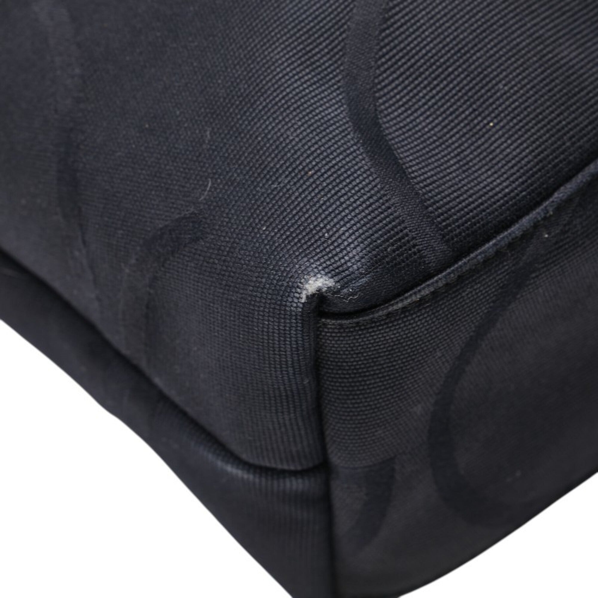 Gucci Black Canvas Tote Bag (Pre-Owned)