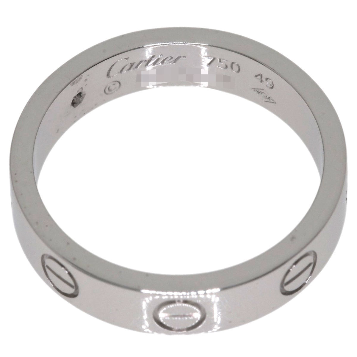 Cartier White Gold (18K) Band Ring (Pre-Owned)
