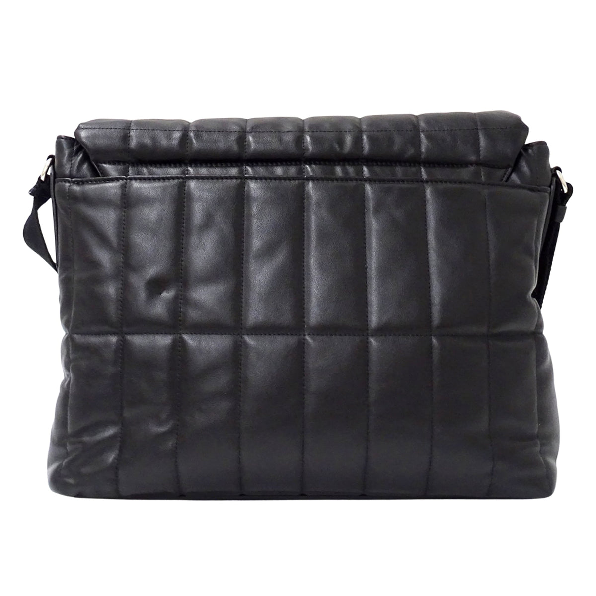 Dunhill Black Leather Handbag Shoulder Bag (Pre-Owned)