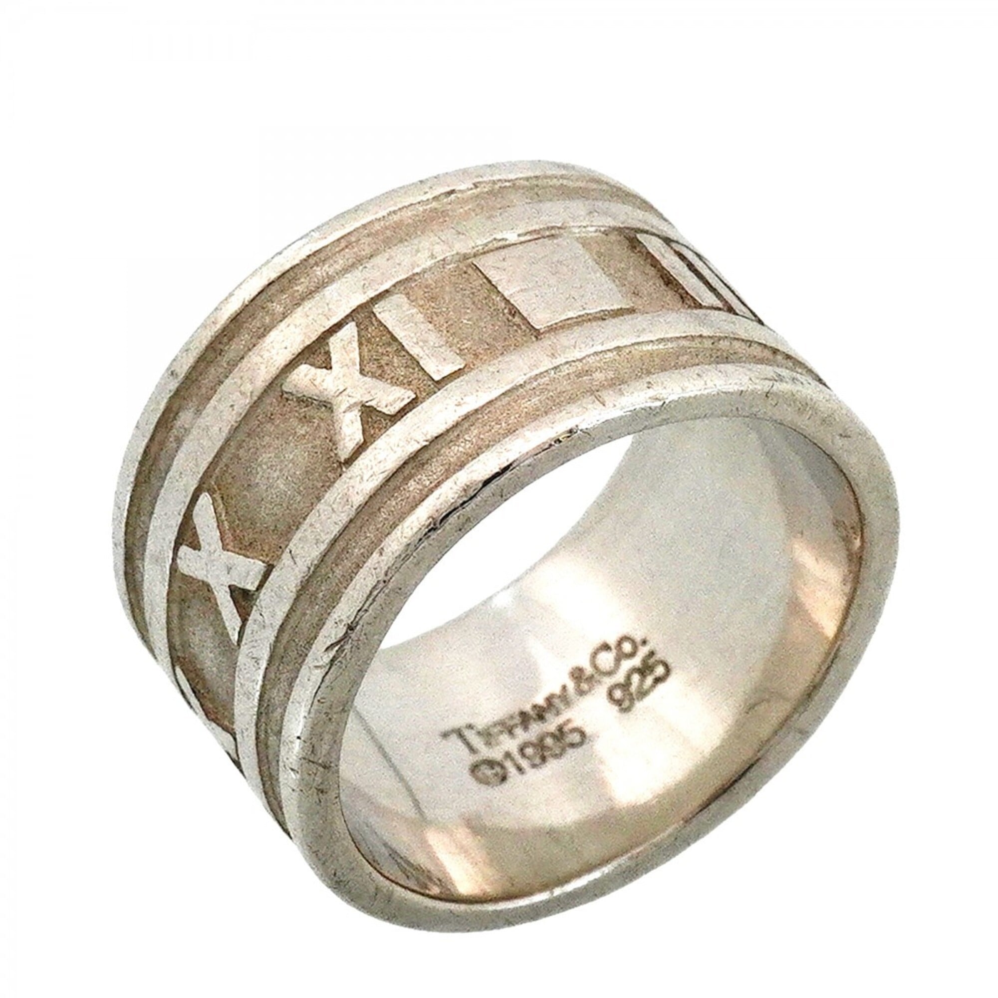 Tiffany Silver 925 Band Ring (Pre-Owned)
