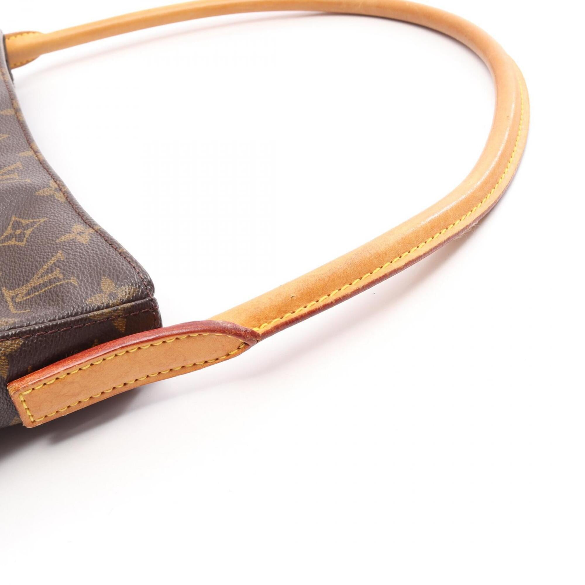 Louis Vuitton Brown Pvc Leather Handbag Shoulder Bag (Pre-Owned)