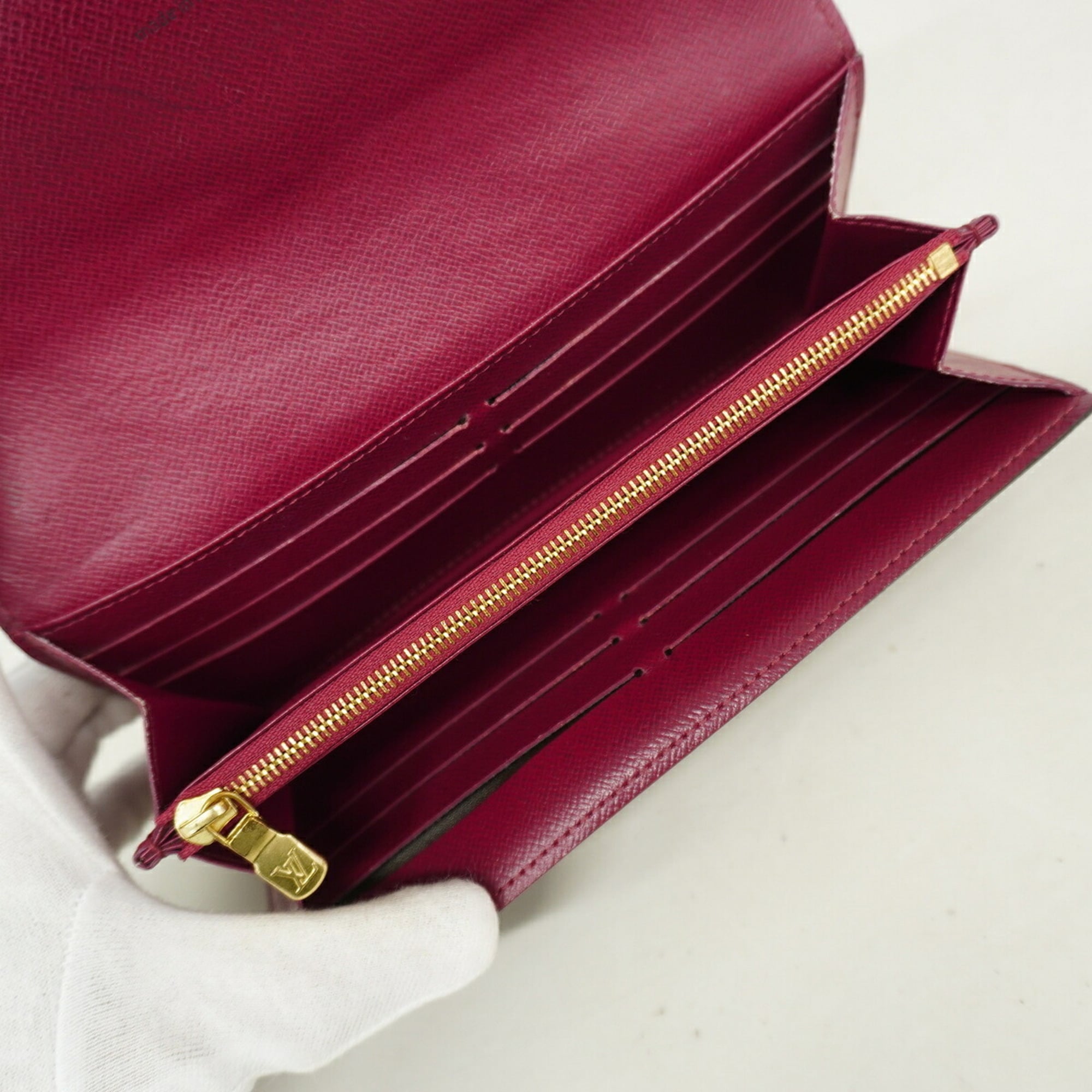 Louis Vuitton Fuchsia Long Wallet (Bi-Fold) (Pre-Owned)