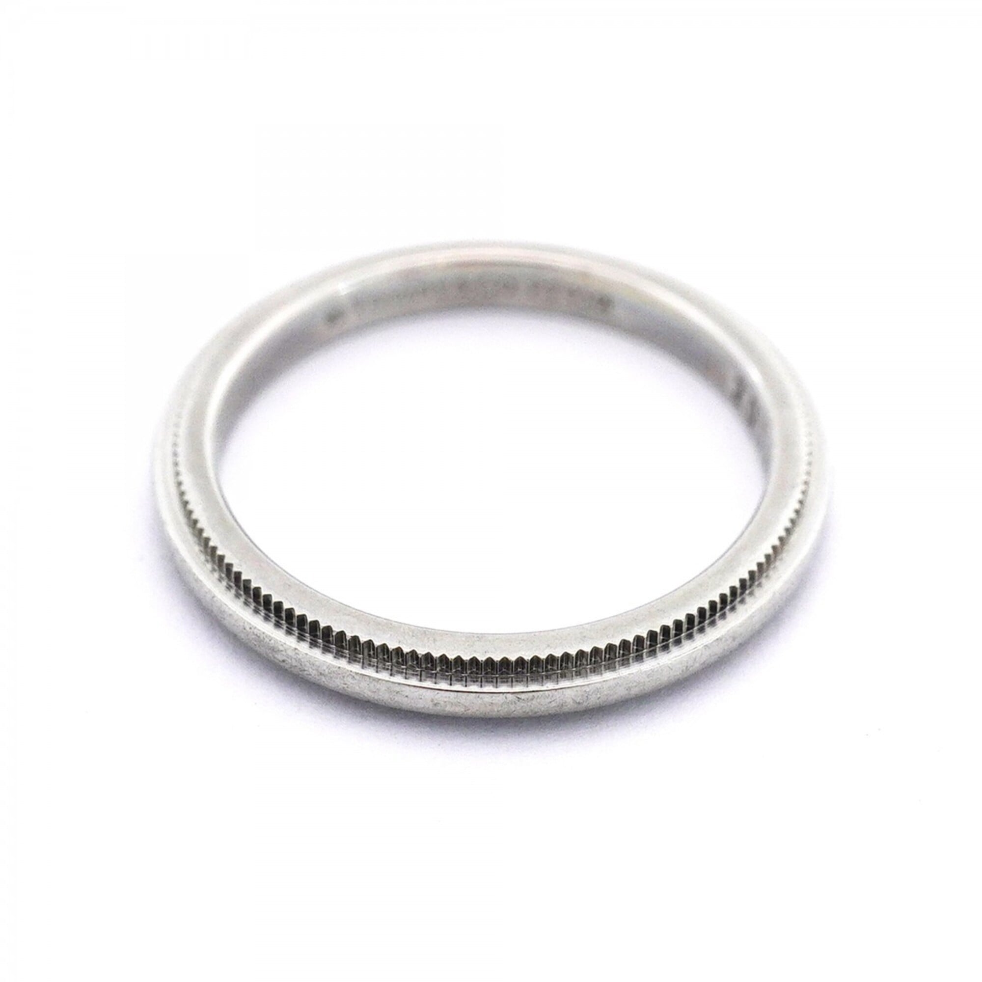 Tiffany Platinum 950 Band Ring (Pre-Owned)