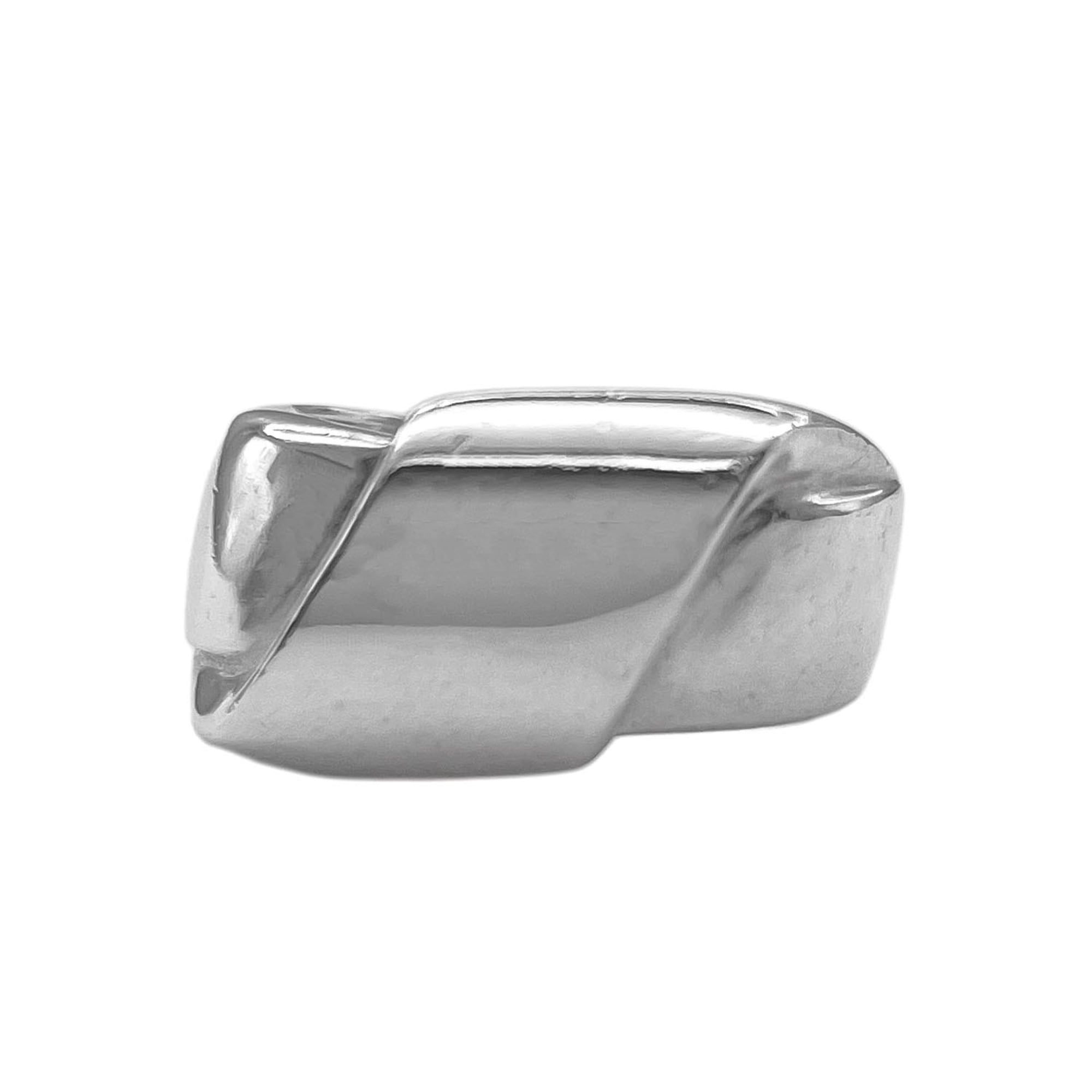 Hermes Silver Silver 925 Pinky Ring (Pre-Owned)