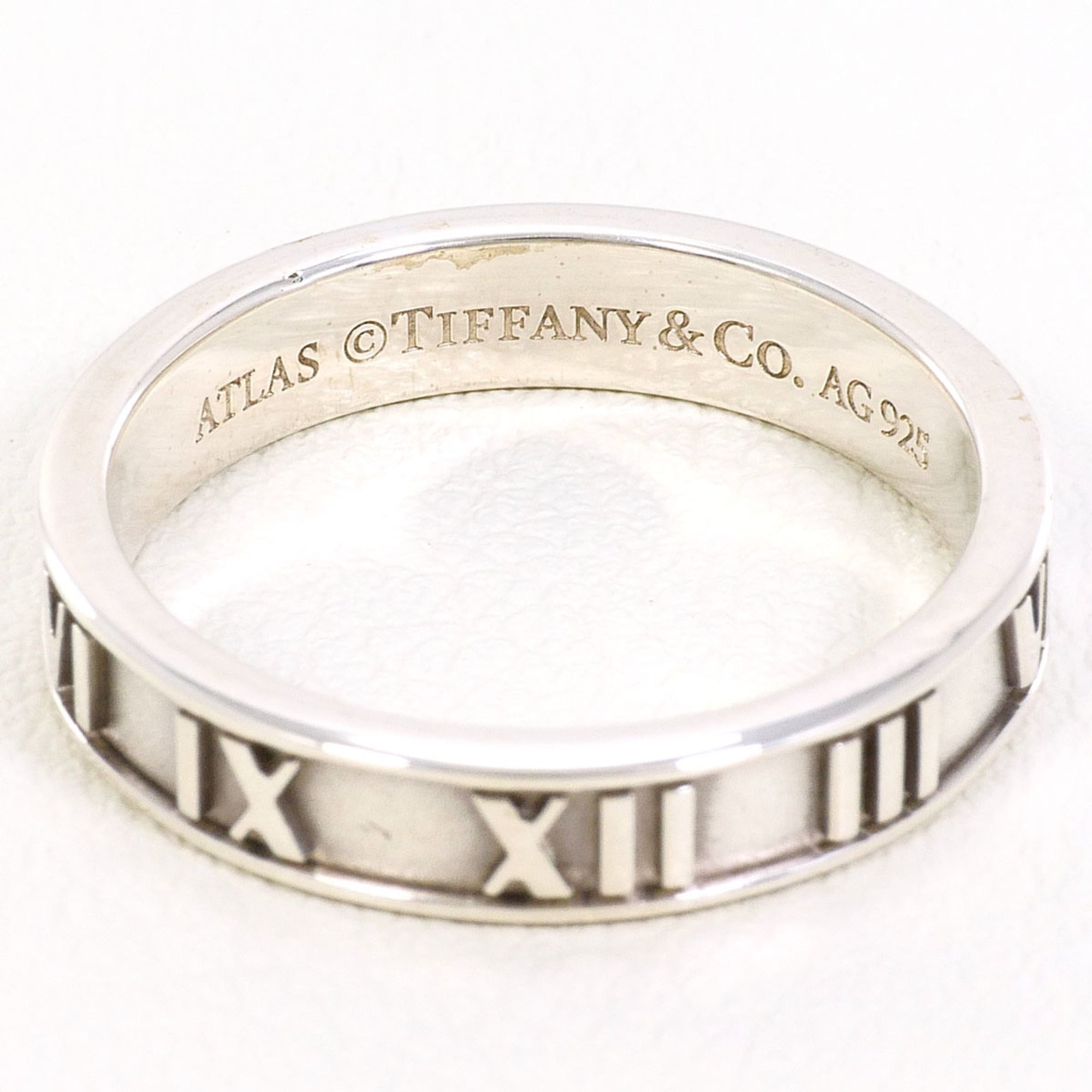 Tiffany Silver 925 Band Ring (Pre-Owned)