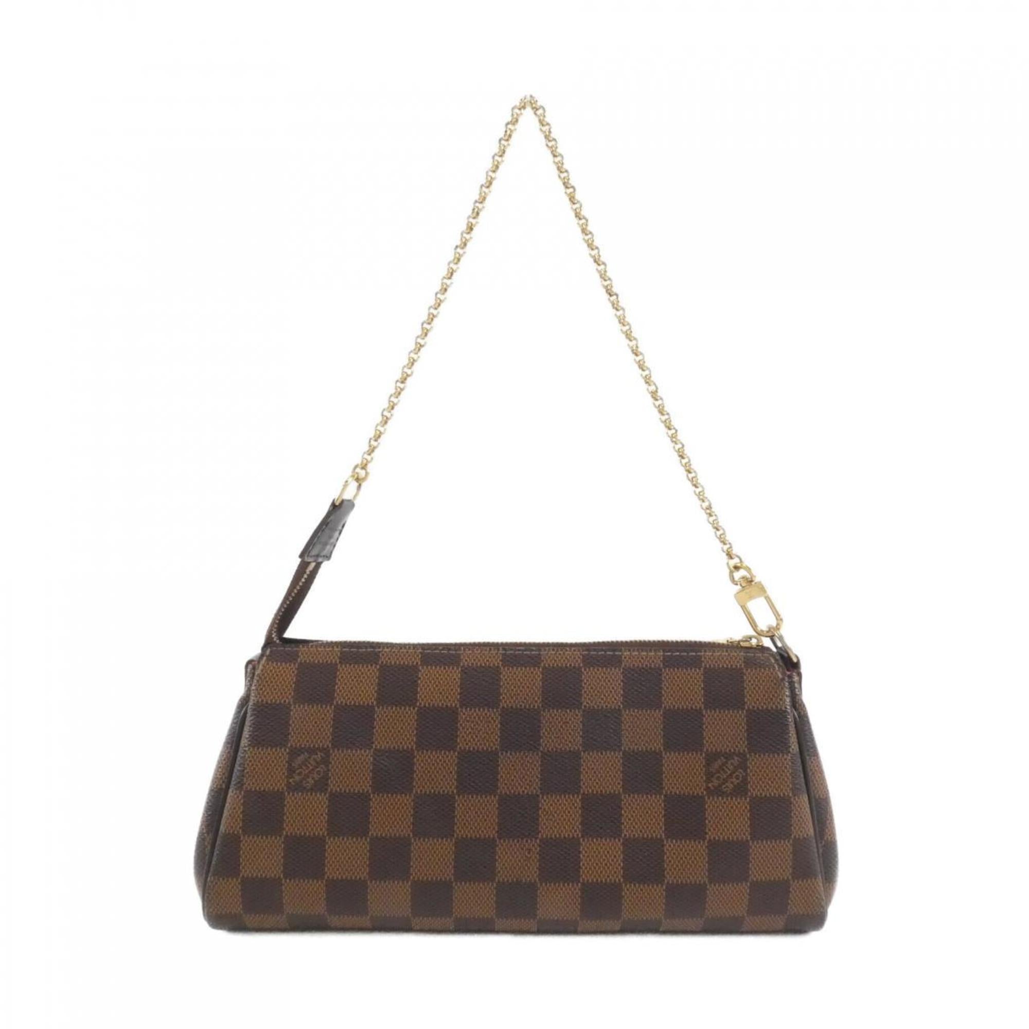 Louis Vuitton Brown Coated Canvas Shoulder Bag (Pre-Owned)