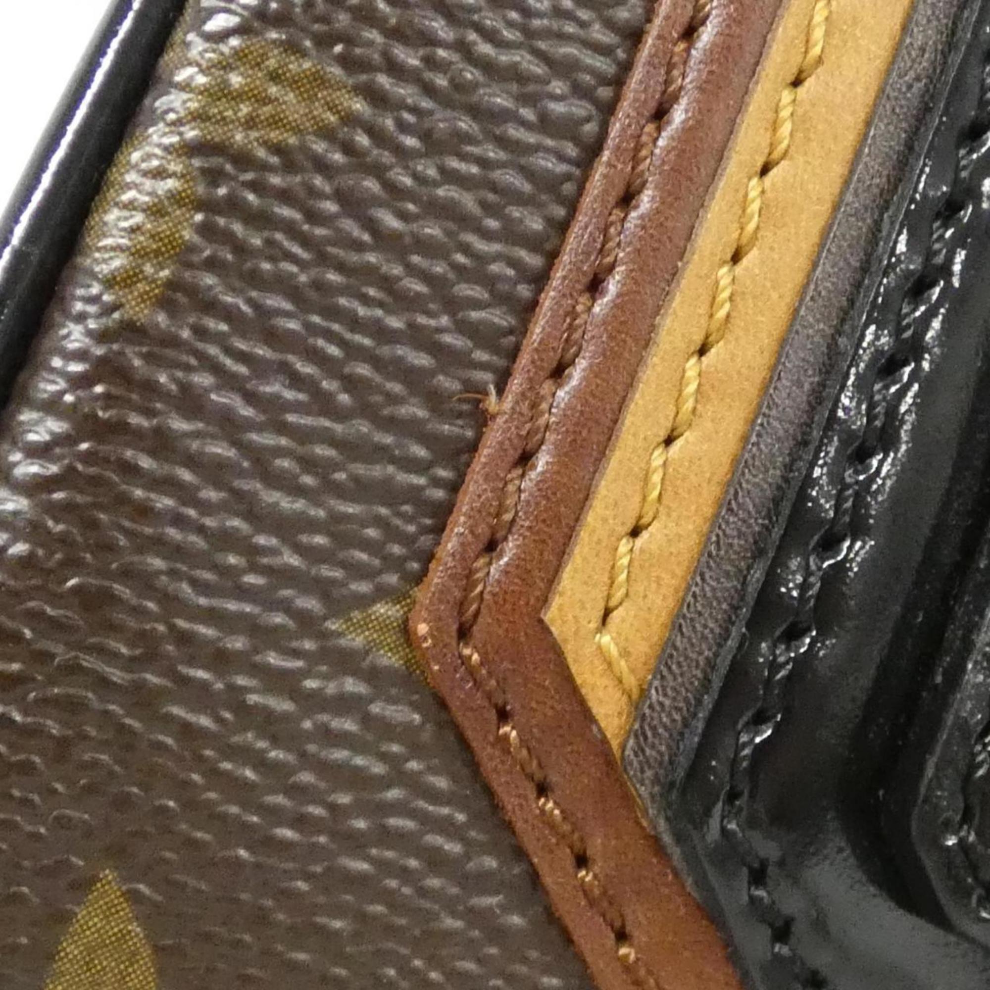Louis Vuitton Monogram Mirage Black Coated Canvas Handbag (Pre-Owned)