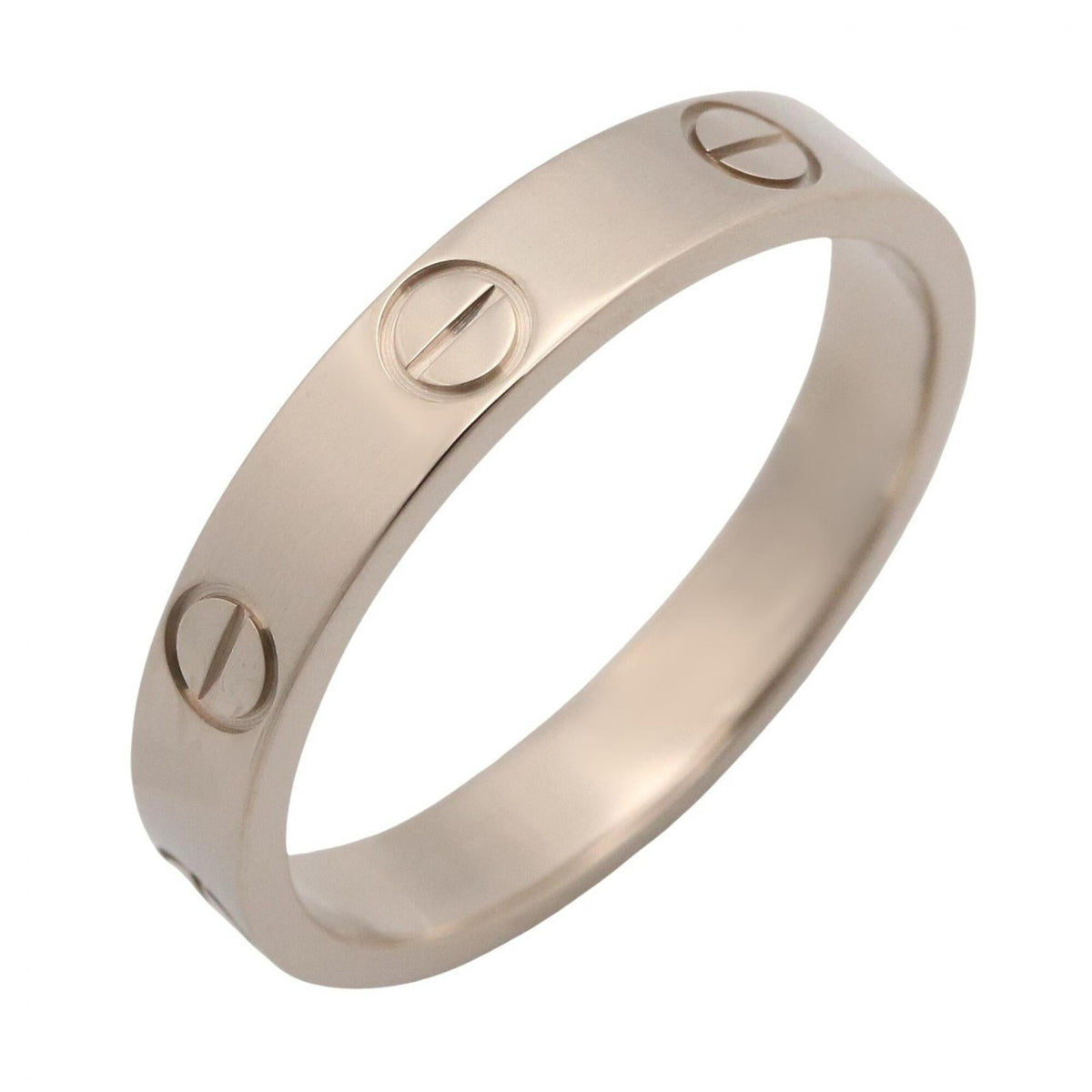 Cartier Silver White Gold (18K) Band Ring (Pre-Owned)