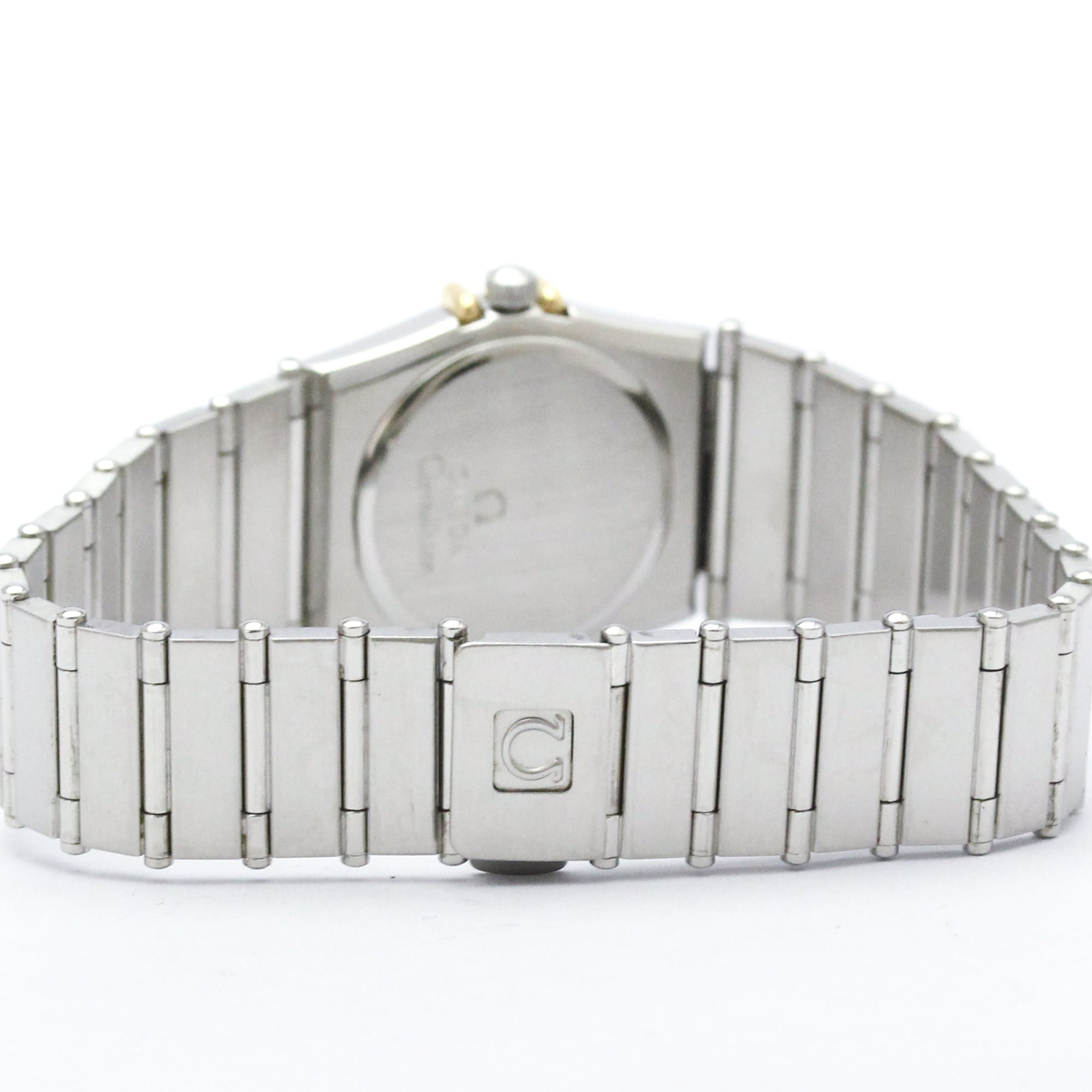 Omega Constellation Quartz Watch Stainless Steel And Yellow Gold Watch (Pre-Owned)