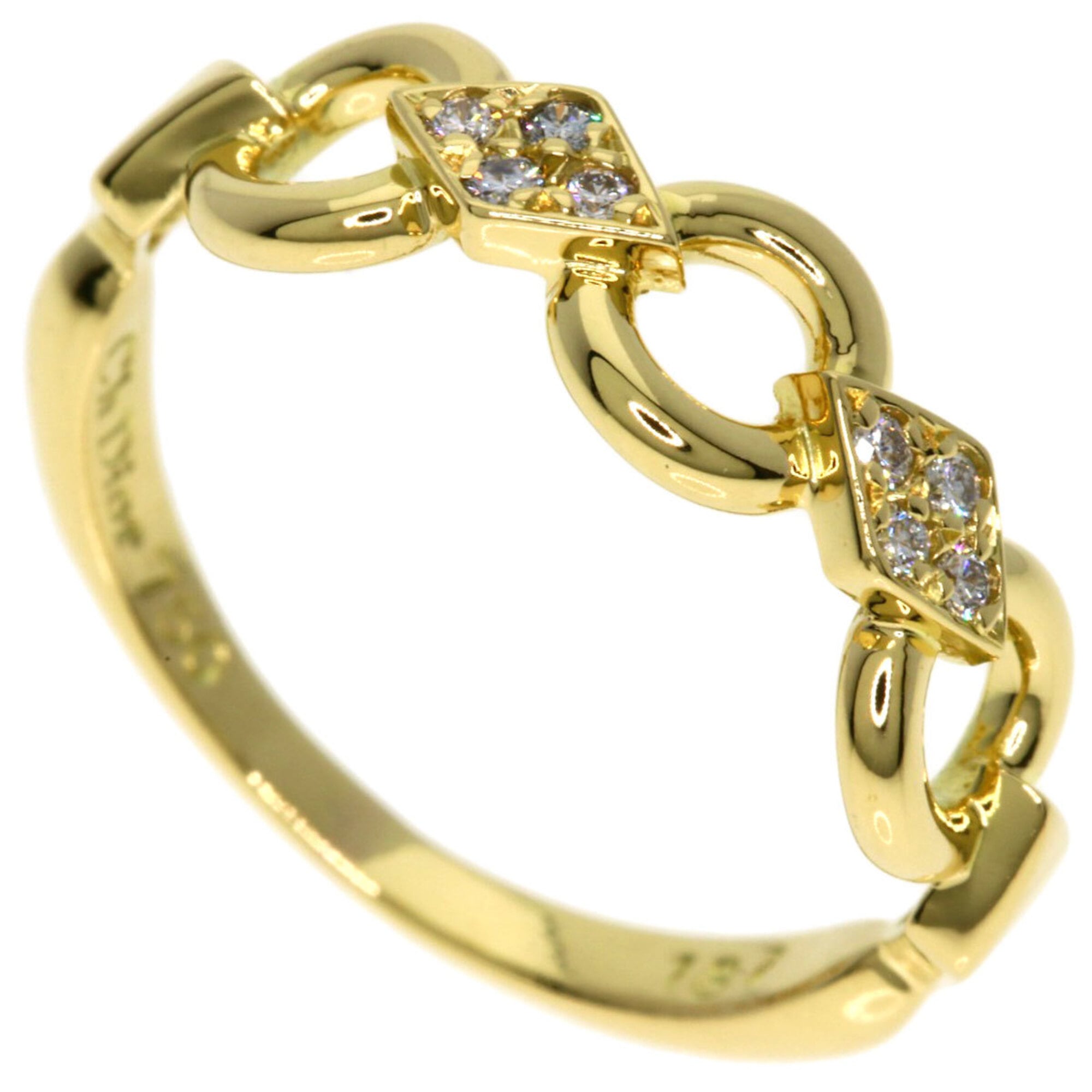 Christian Dior Yellow Gold (18K) Band Ring (Pre-Owned)