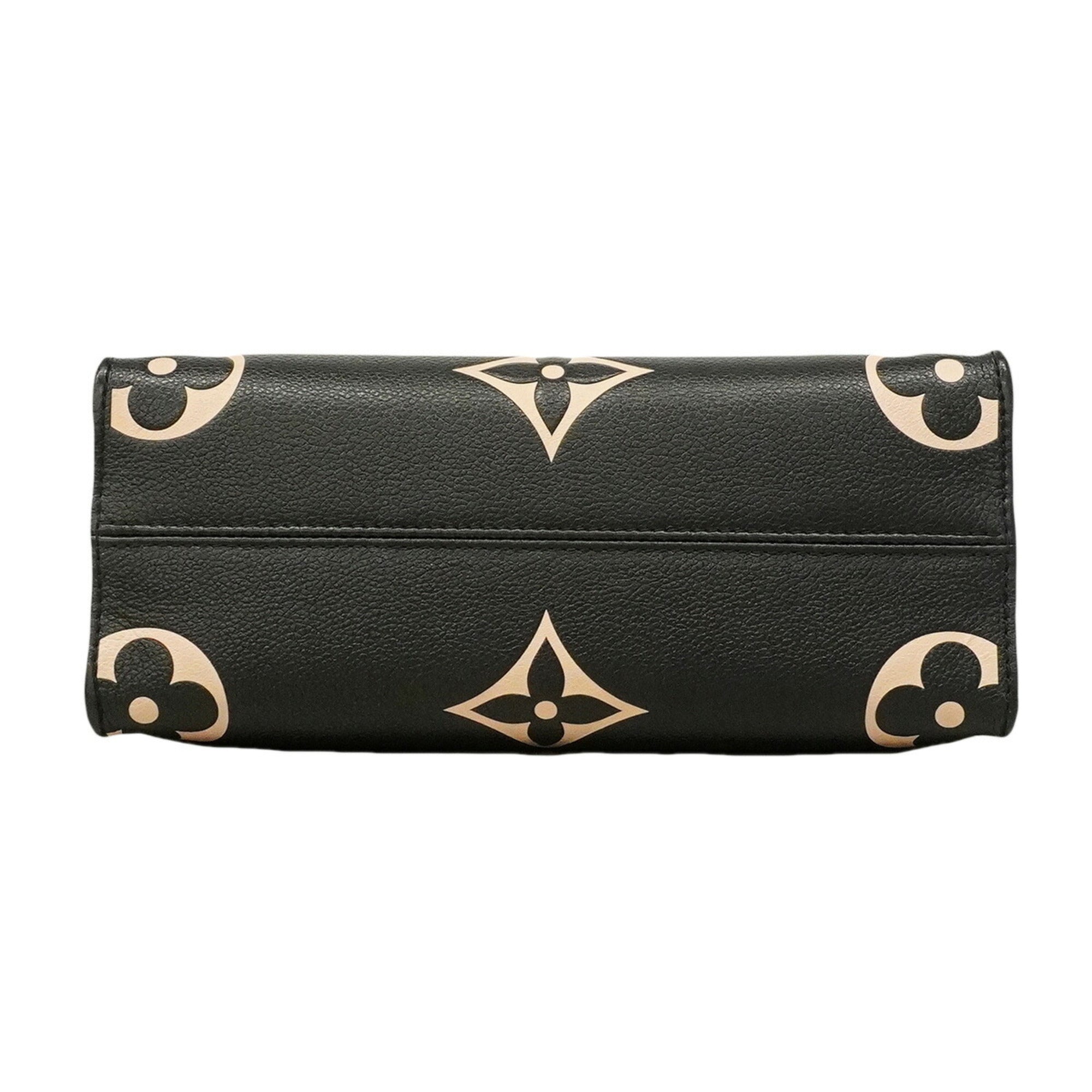 Louis Vuitton Beige Black Handbag (Pre-Owned)