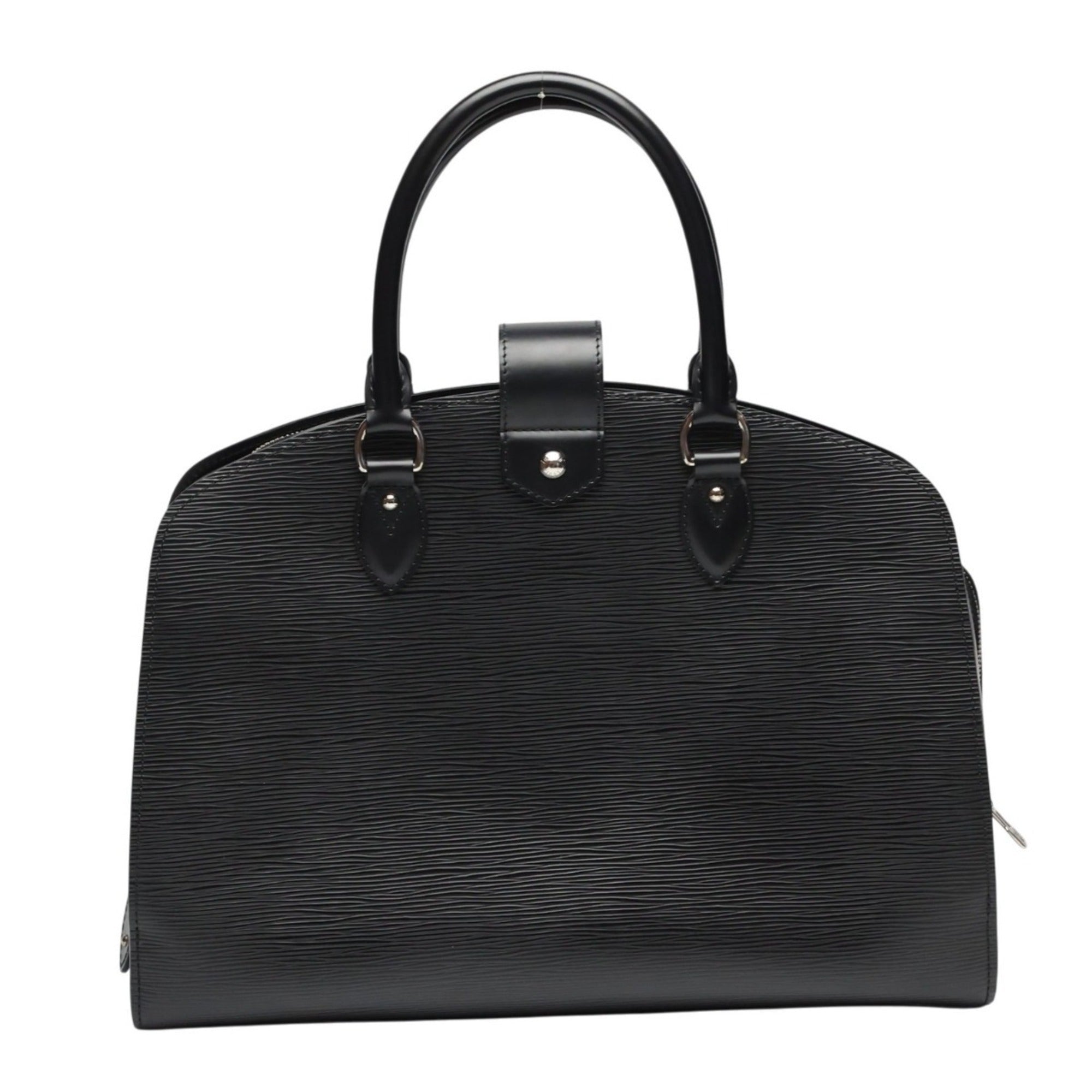 Louis Vuitton Black Noir Epi Leather Handbag (Pre-Owned)