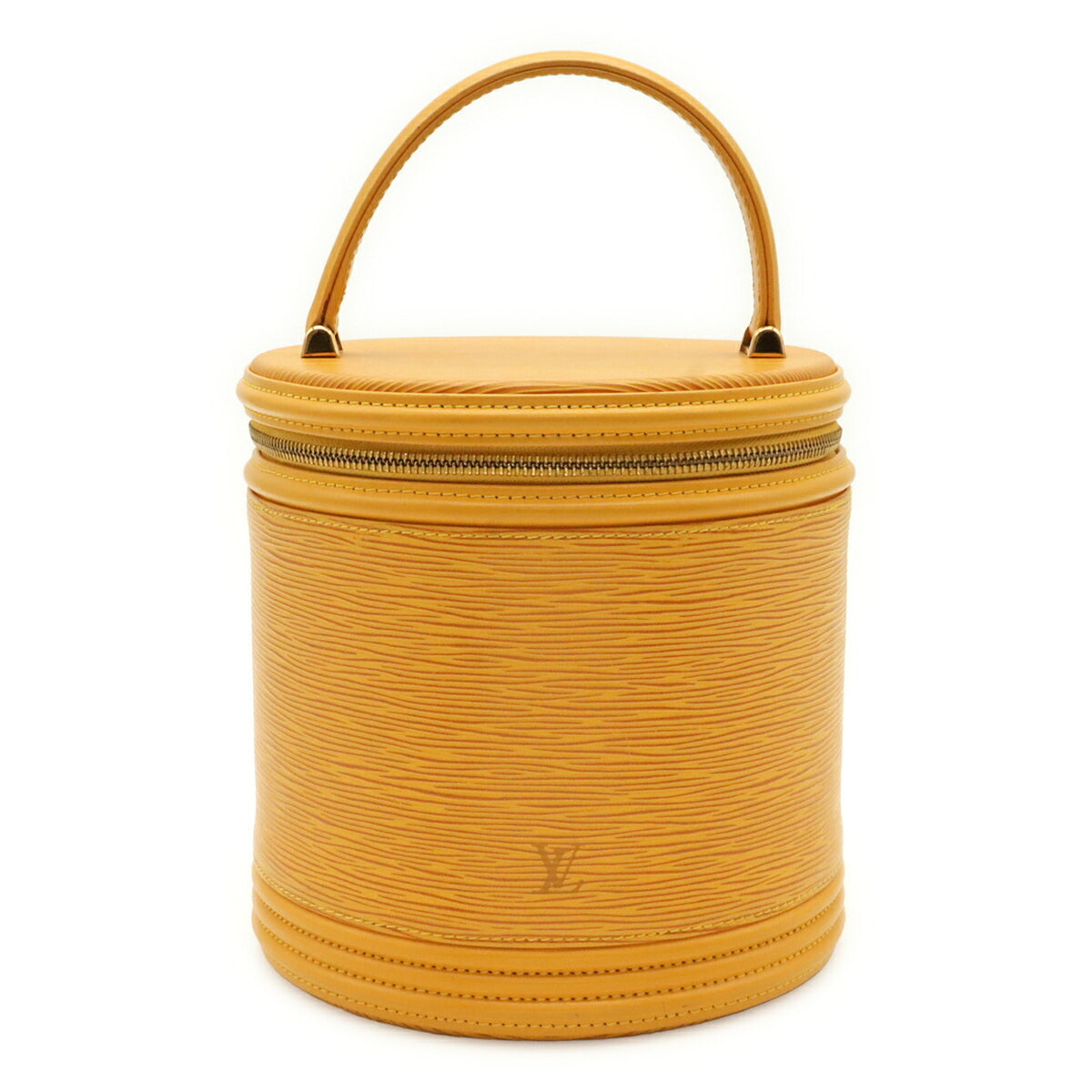 Louis Vuitton Yellow Epi Leather Handbag Vanity Bag (Pre-Owned)