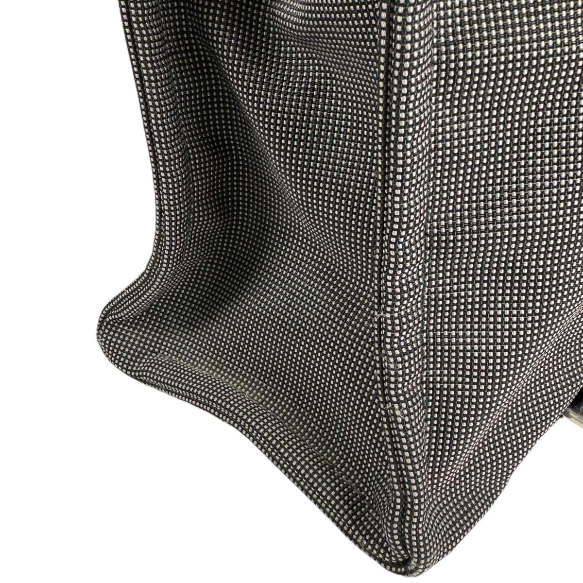 Hermes Gray Canvas Backpack (Pre-Owned)