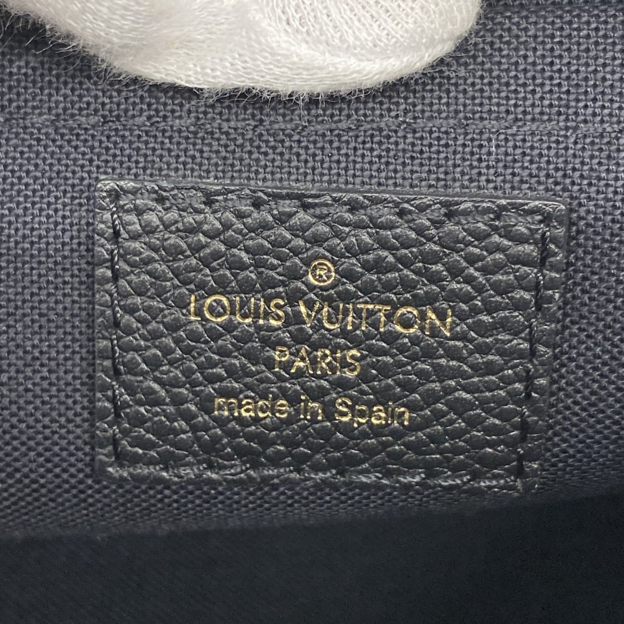 Louis Vuitton Brown Noir Handbag (Pre-Owned)