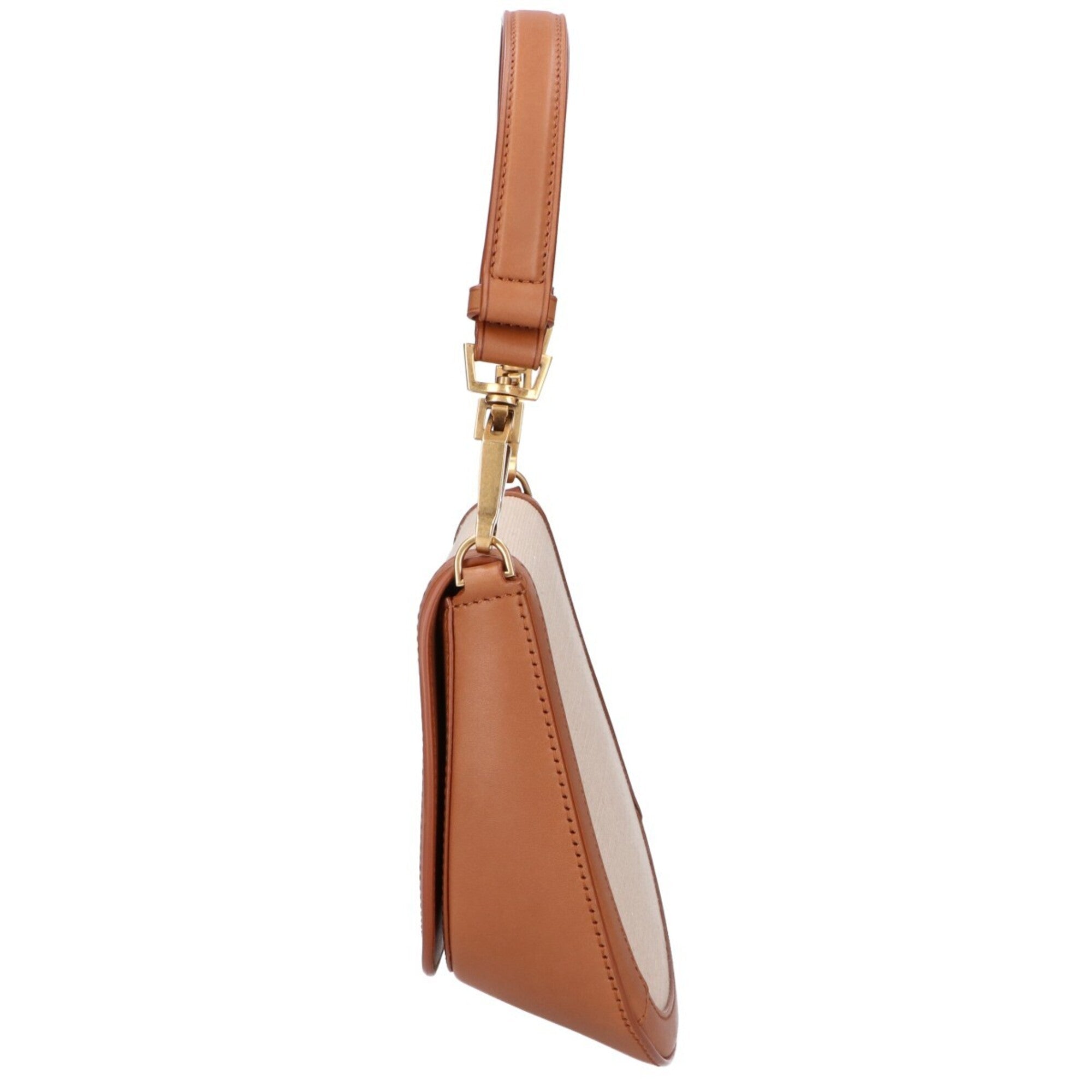 Saint Laurent Beige Canvas Handbag (Pre-Owned)