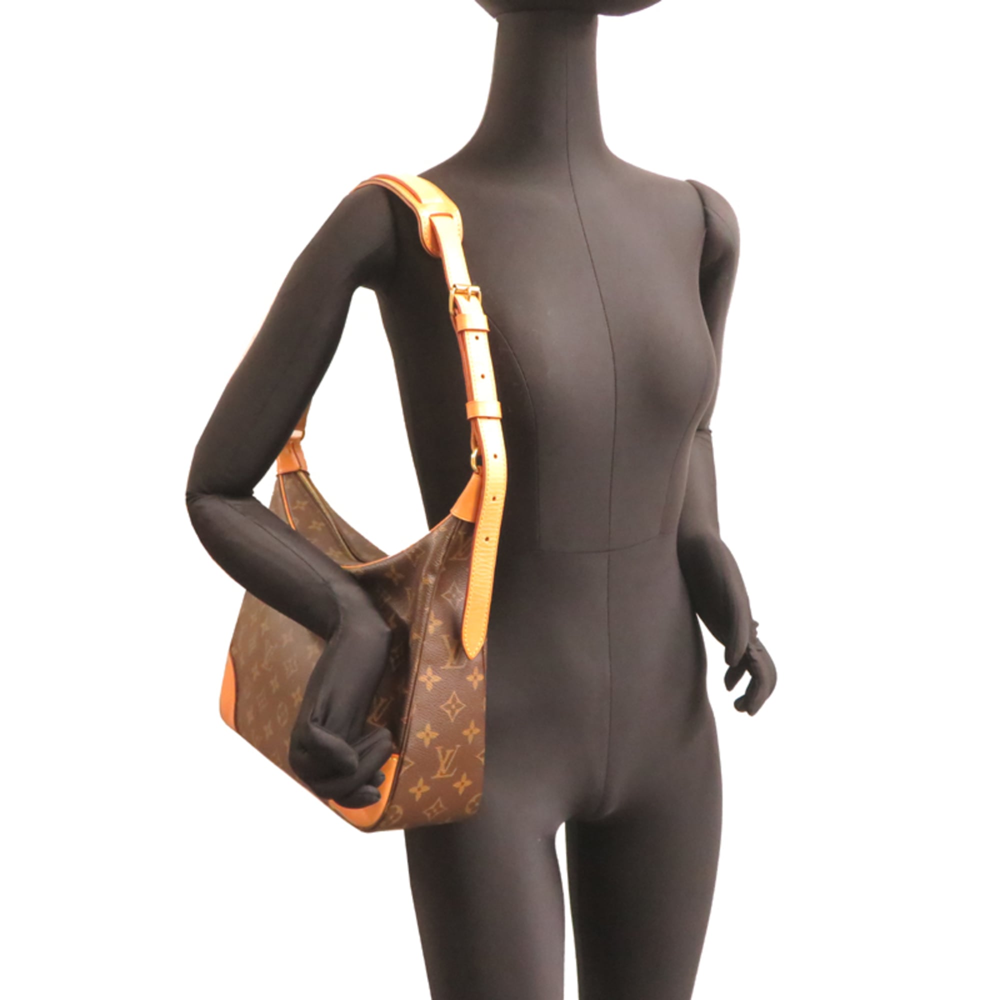 Louis Vuitton Brown Monogram Shoulder Bag (Pre-Owned)