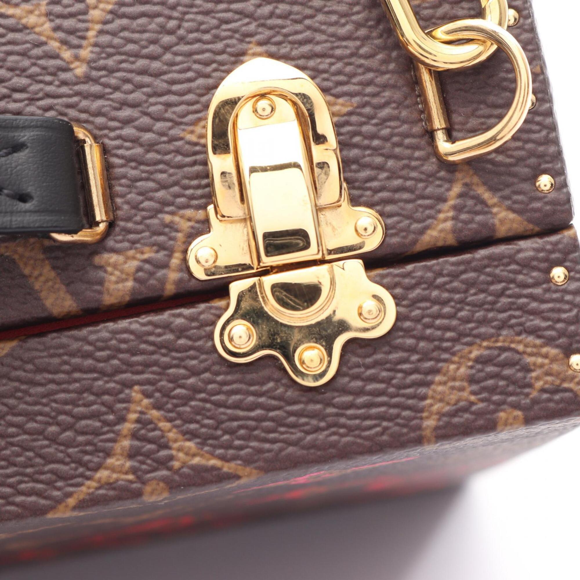 Louis Vuitton Monogram Brown Multi-Color Coated Canvas Leather Handbag (Pre-Owned)