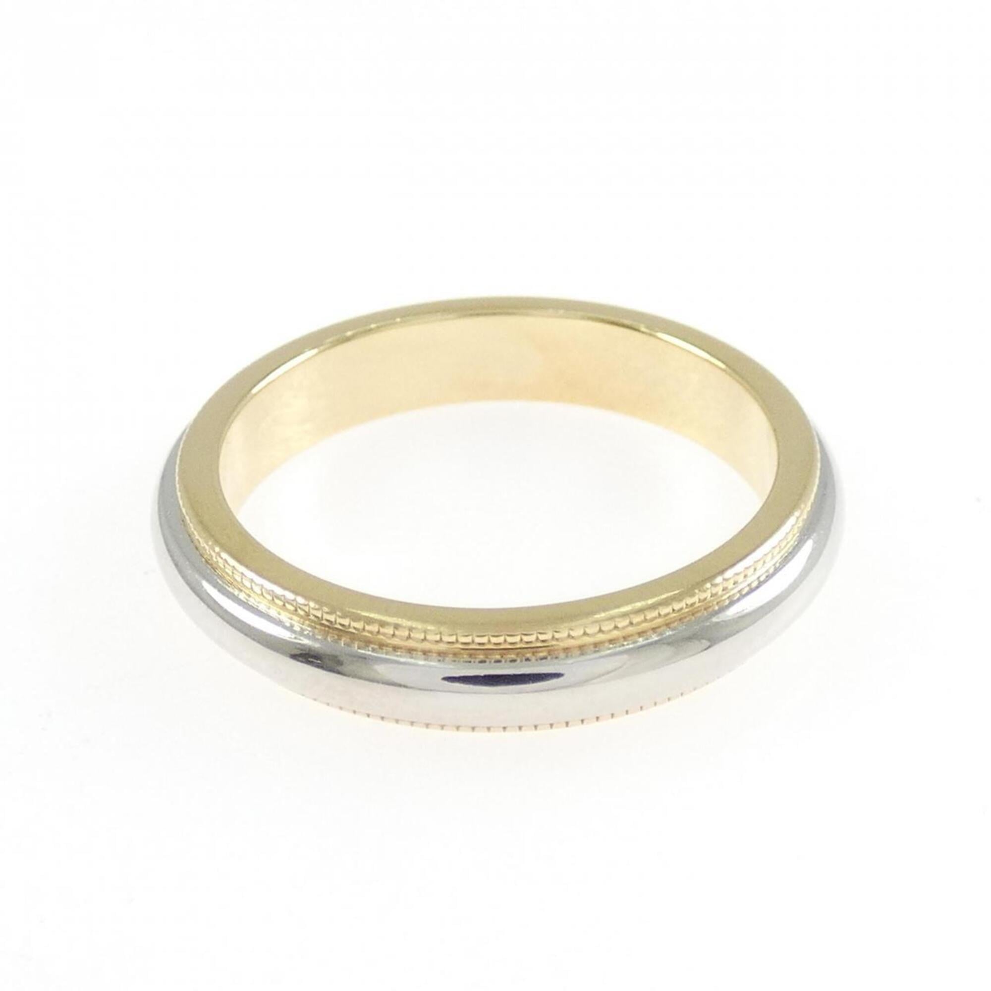 Tiffany Yellow Gold (18K) Platinum 950 Band Ring (Pre-Owned)